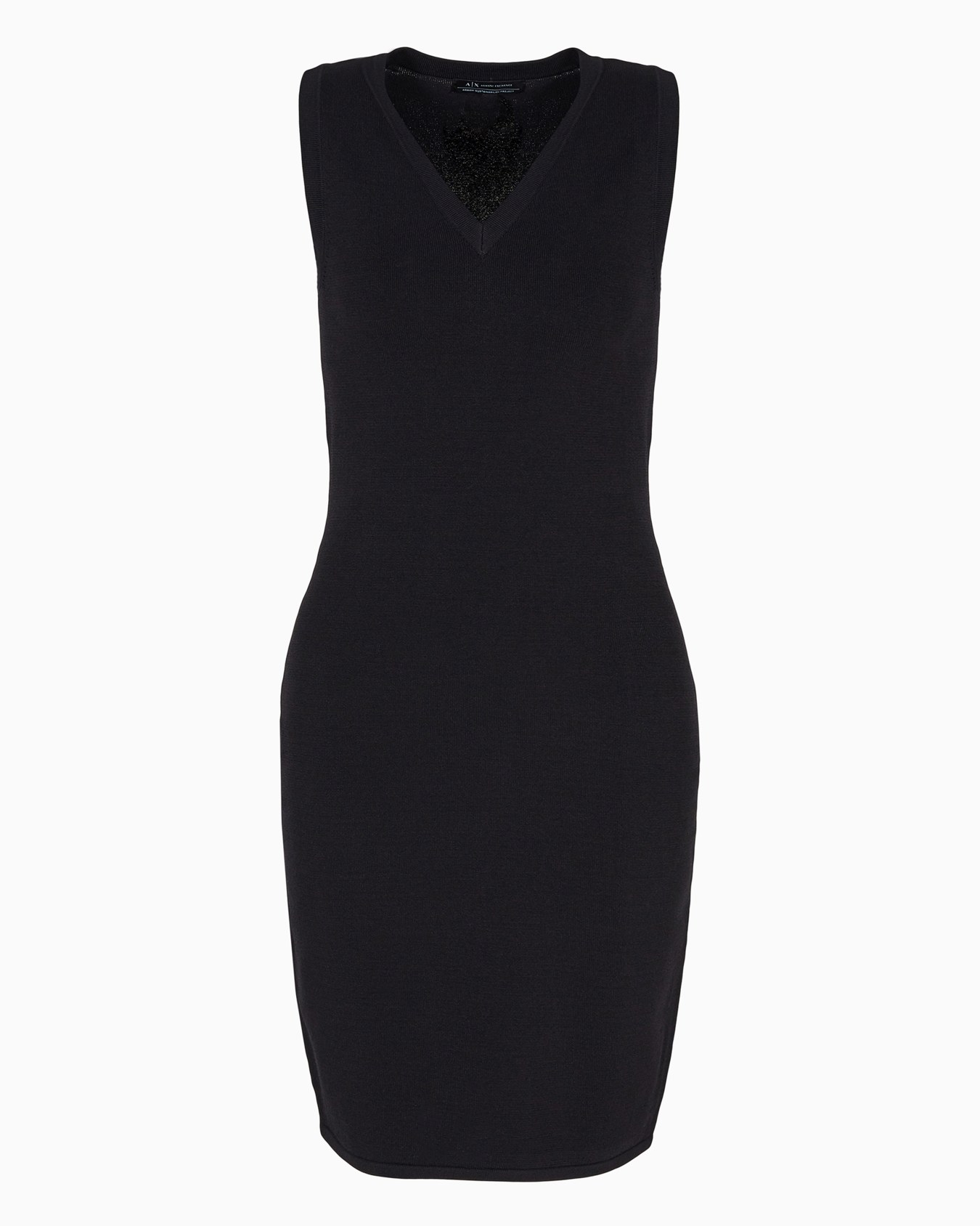 Vestido midi tubo de punto de tejido reciclado de ASV Diapositiva 0