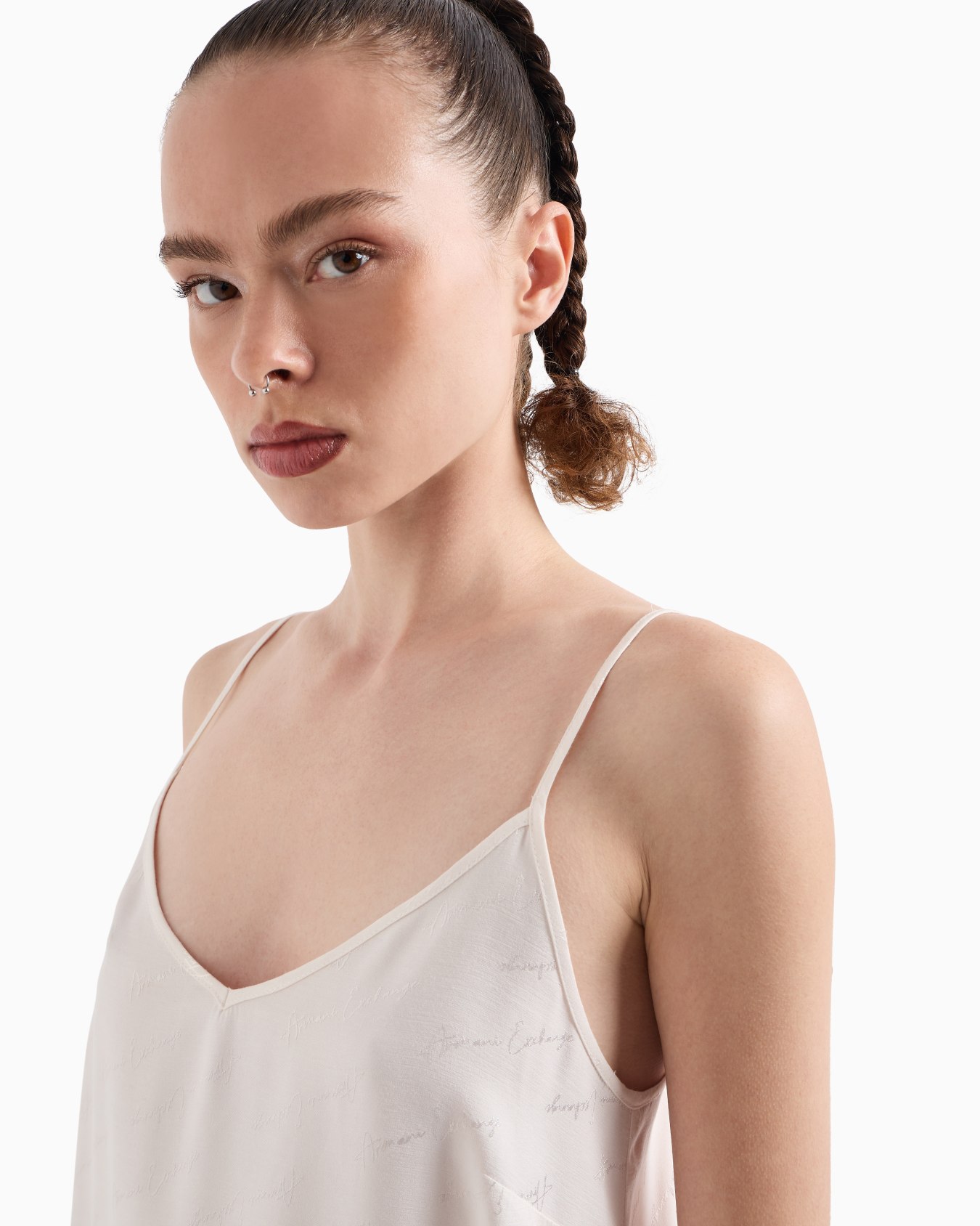 Fabric top with allover logo Slide 4