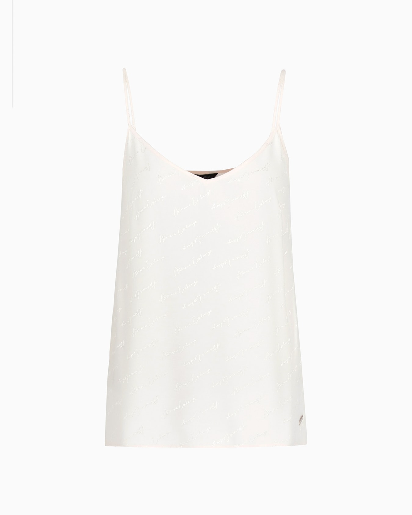 Fabric top with allover logo Slide 0