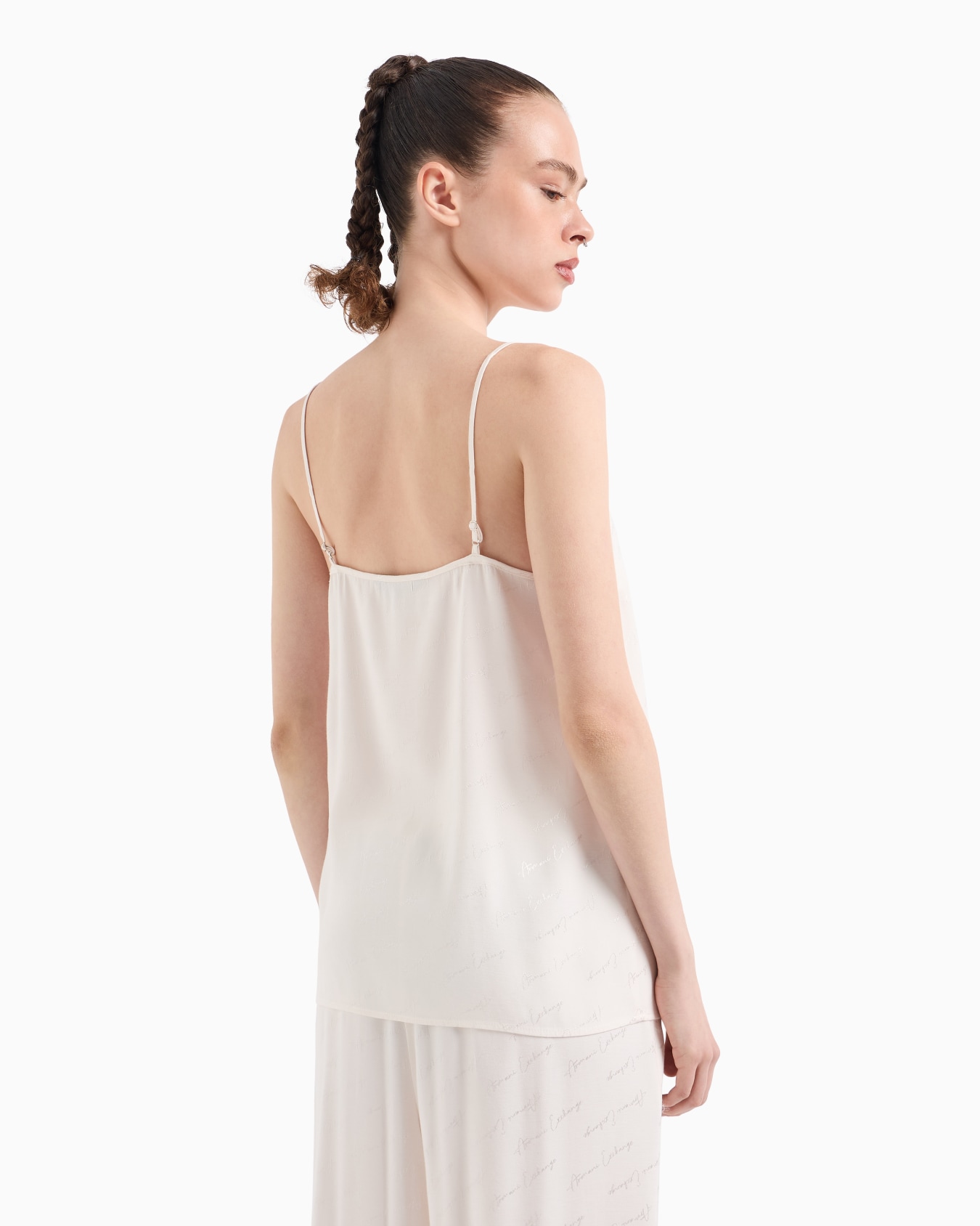 Fabric top with allover logo Slide 2