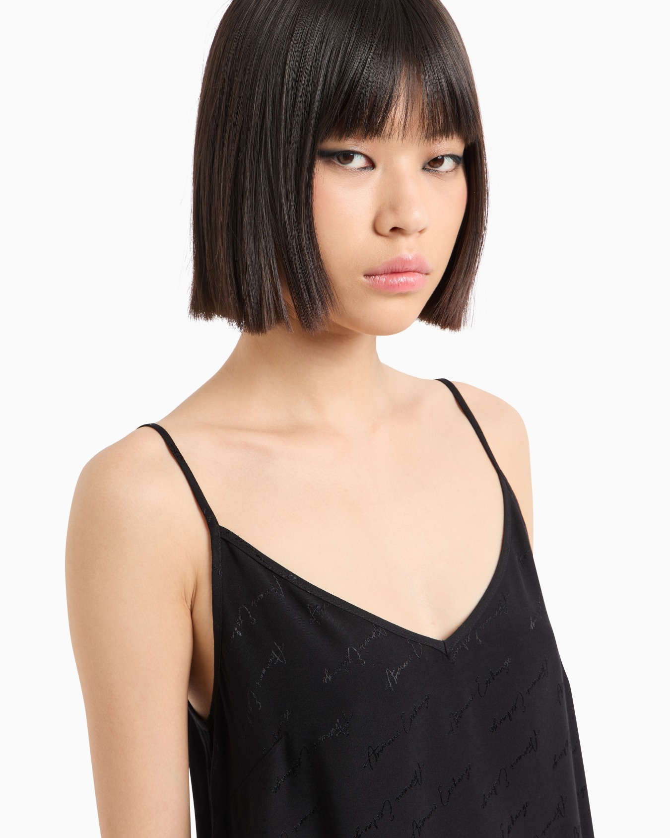 Fabric top with allover logo Slide 4