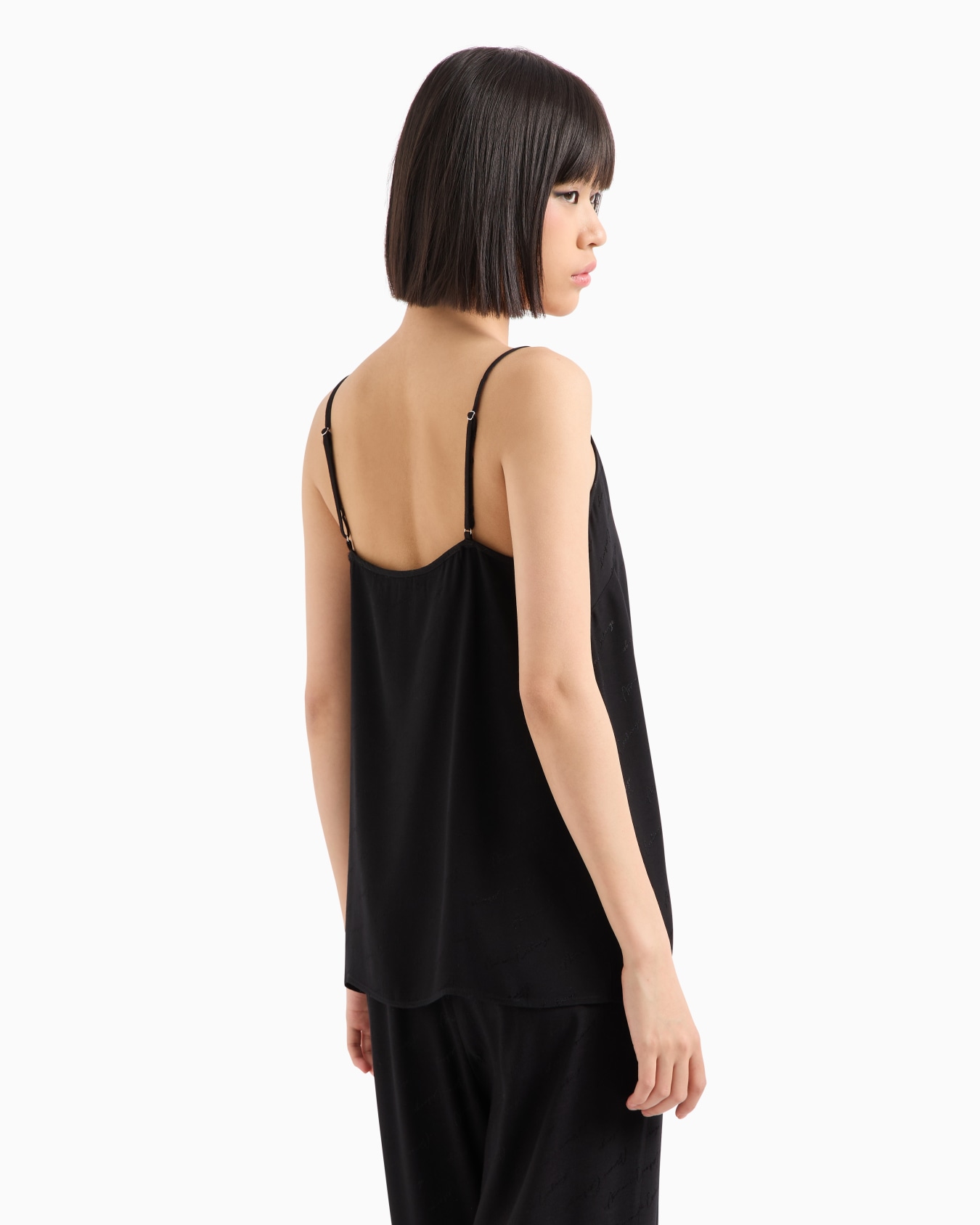 Fabric top with allover logo Slide 2