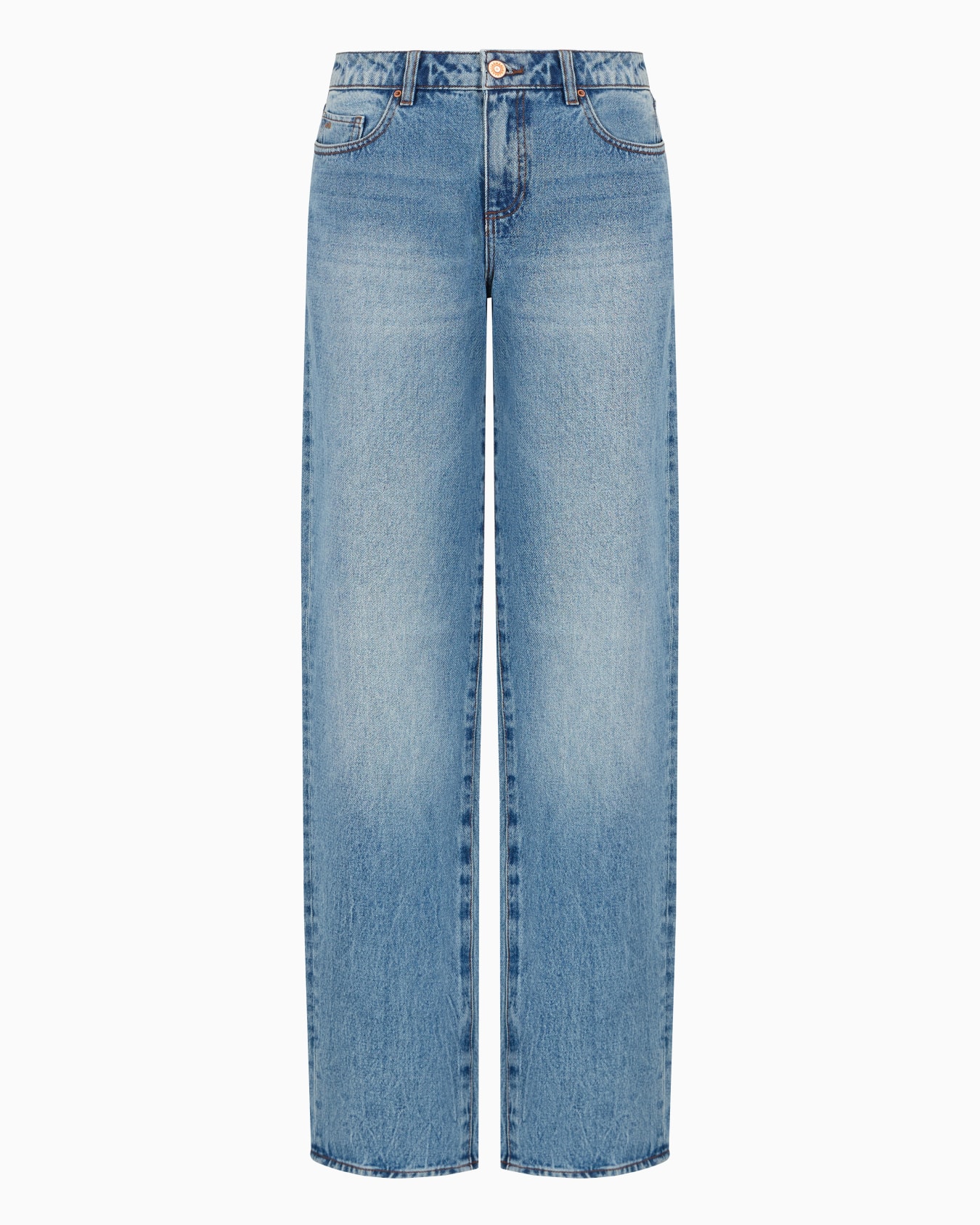 J52 relaxed fit jeans in stone washed denim Slide 0