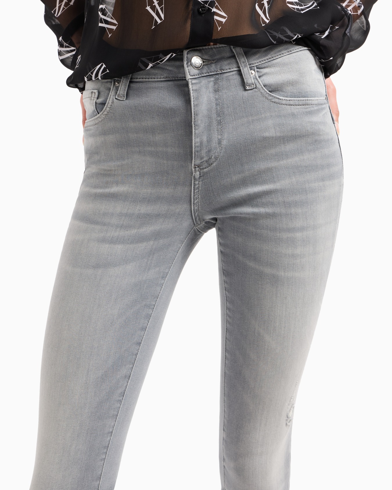 Vaqueros muy ajustados con elevación en denim índigo J69 Diapositiva 4
