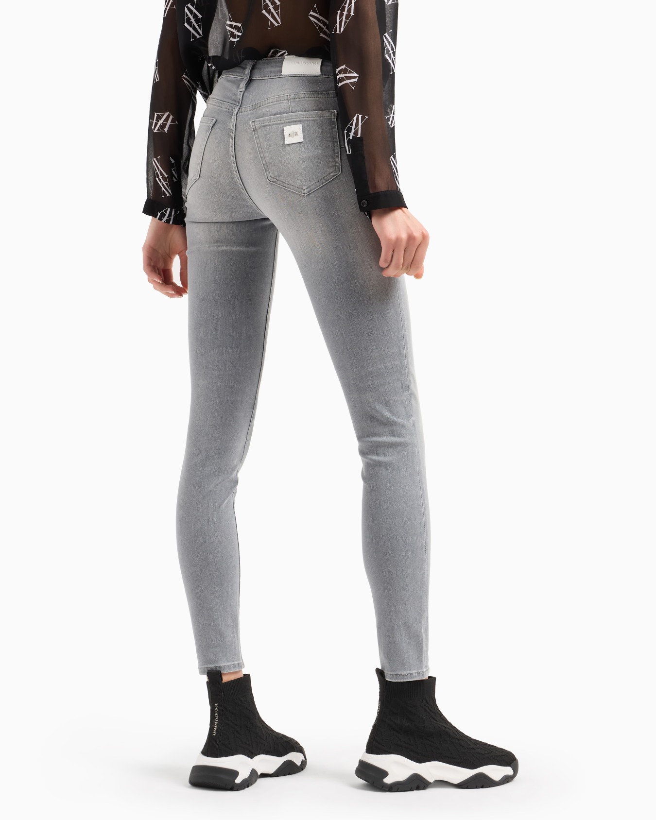 Vaqueros muy ajustados con elevación en denim índigo J69 Diapositiva 2