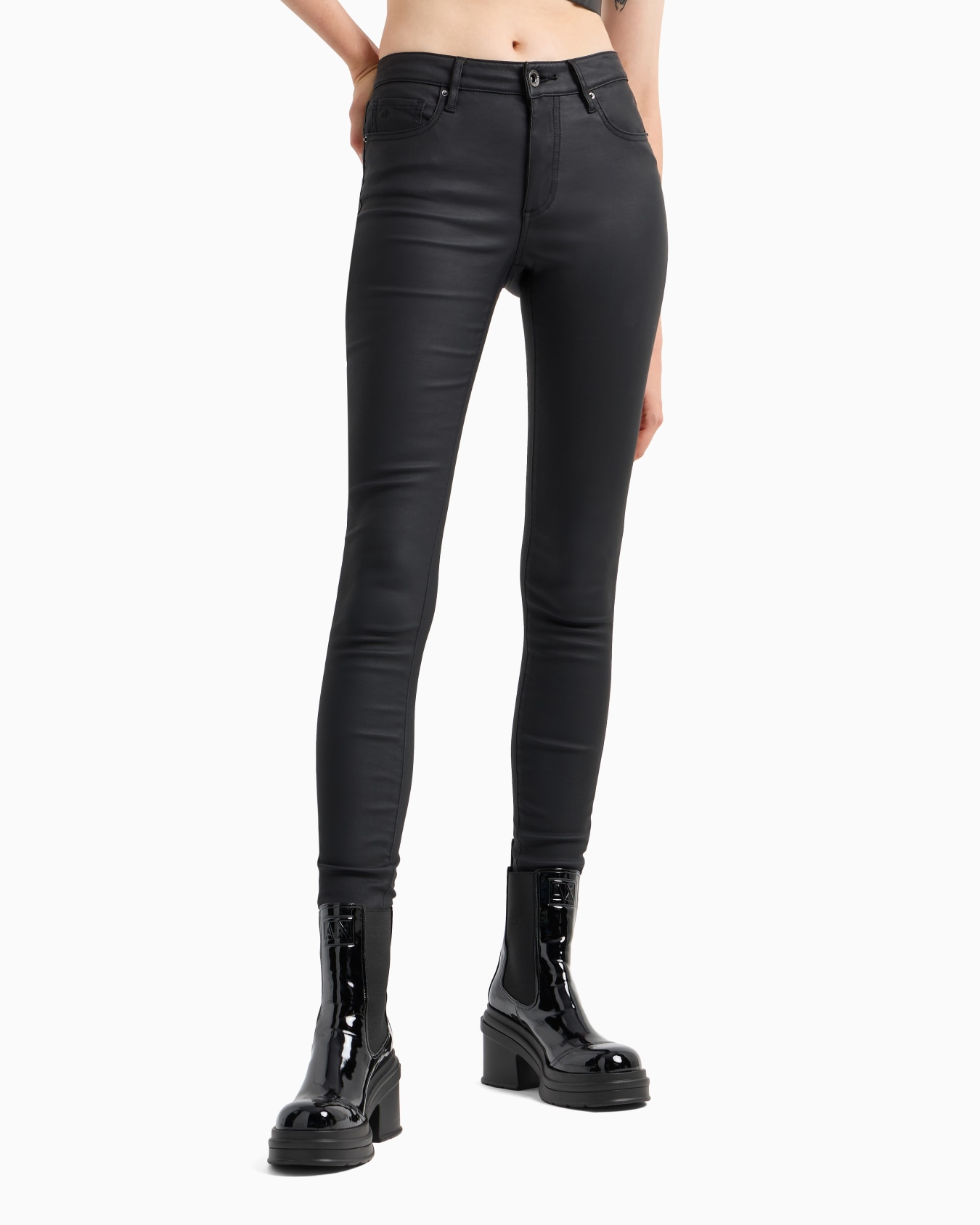 J69 super skinny lift up jeans in indigo denim Slide 1