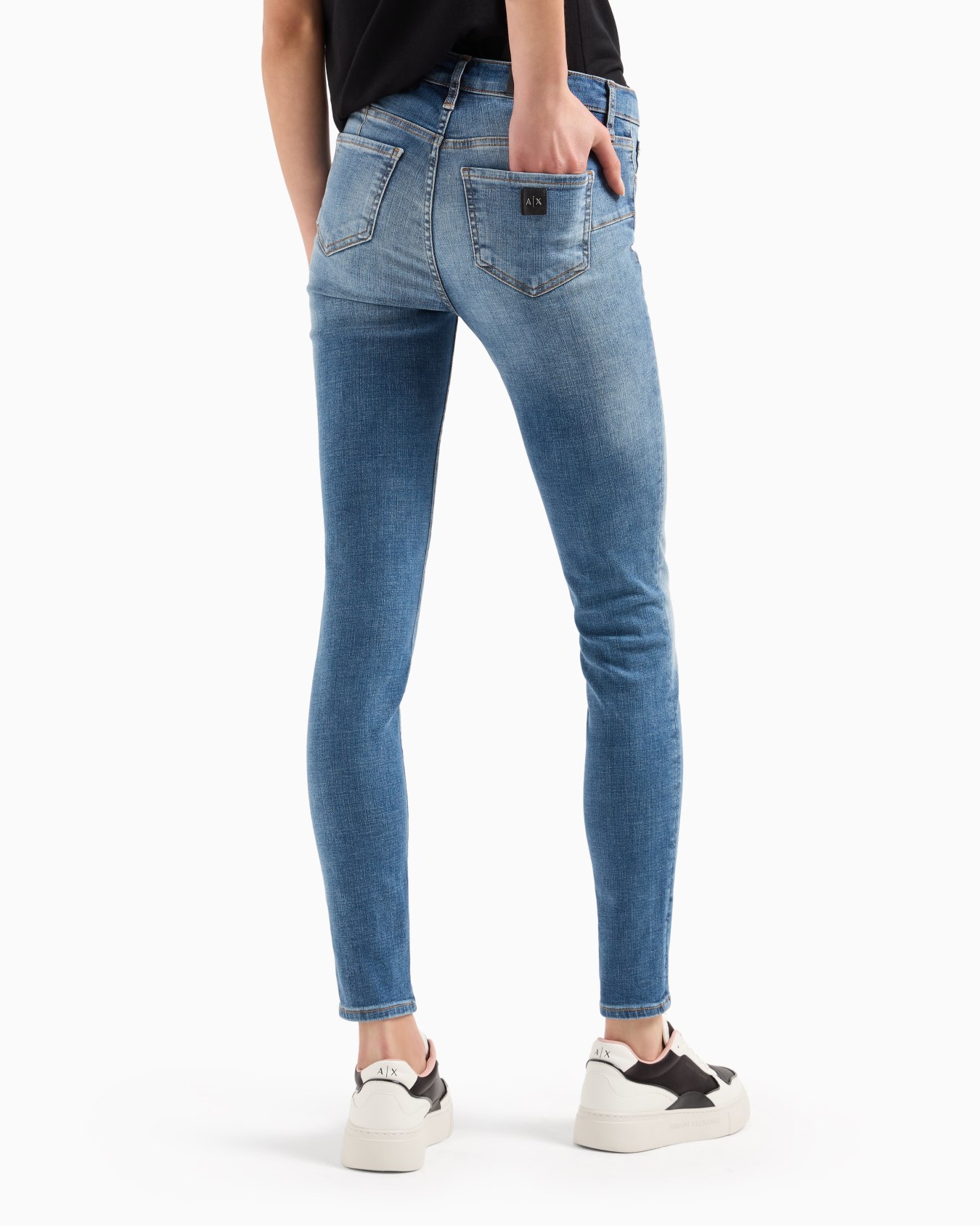 J69 super skinny lift up jeans in indigo denim Slide 2
