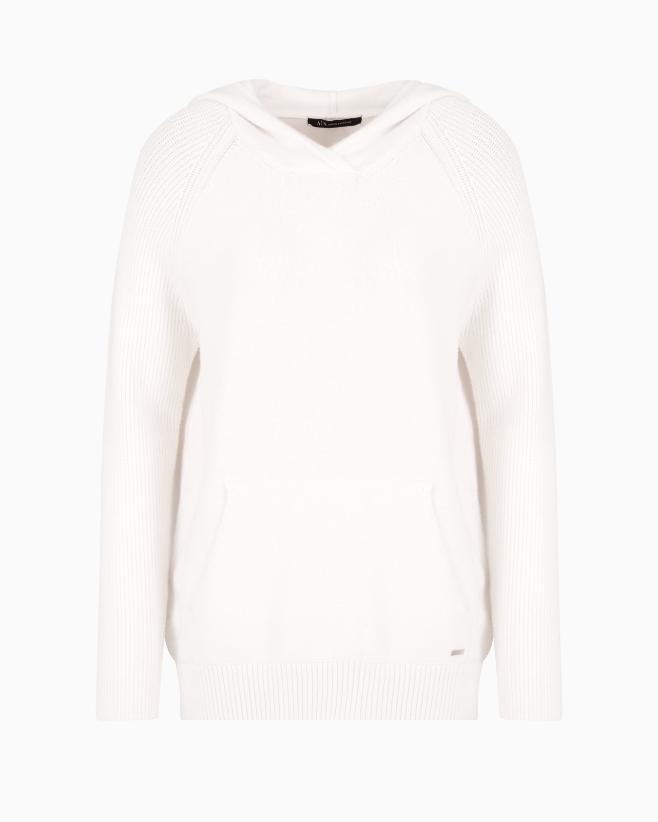 V-neck hooded sweater Slide 0
