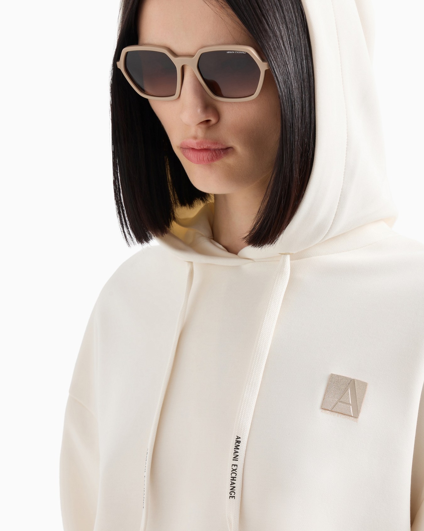  Stretch double knit hoodie Slide 4