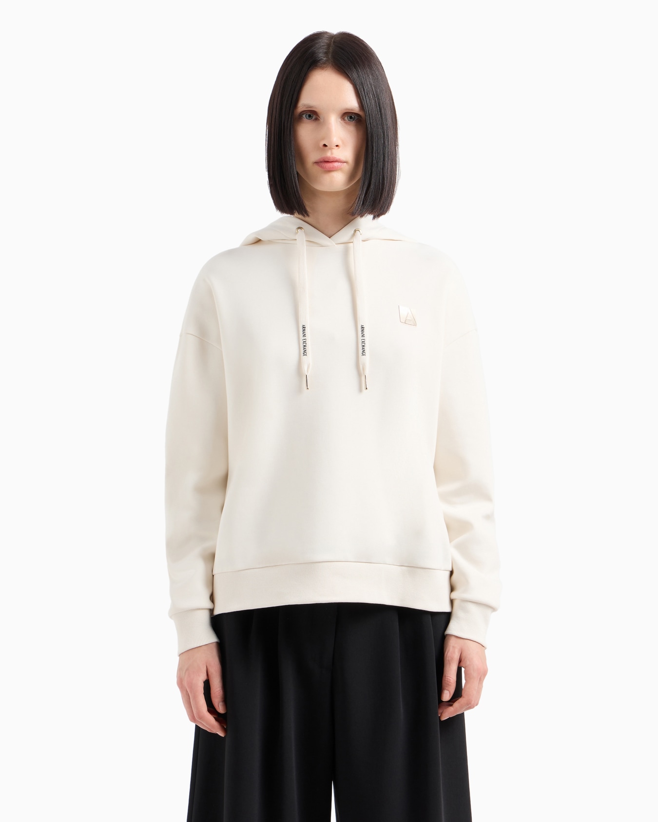  Stretch double knit hoodie Slide 1