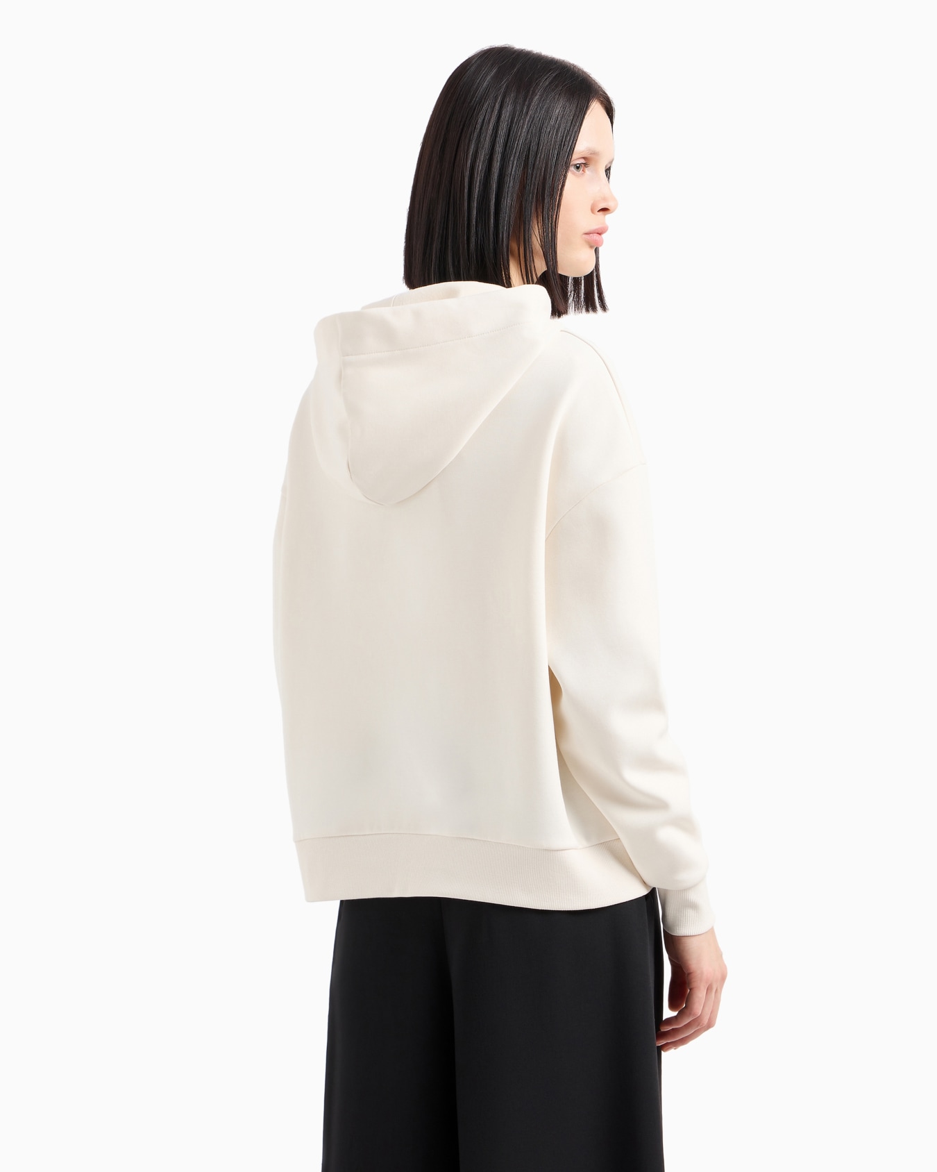  Stretch double knit hoodie Slide 2