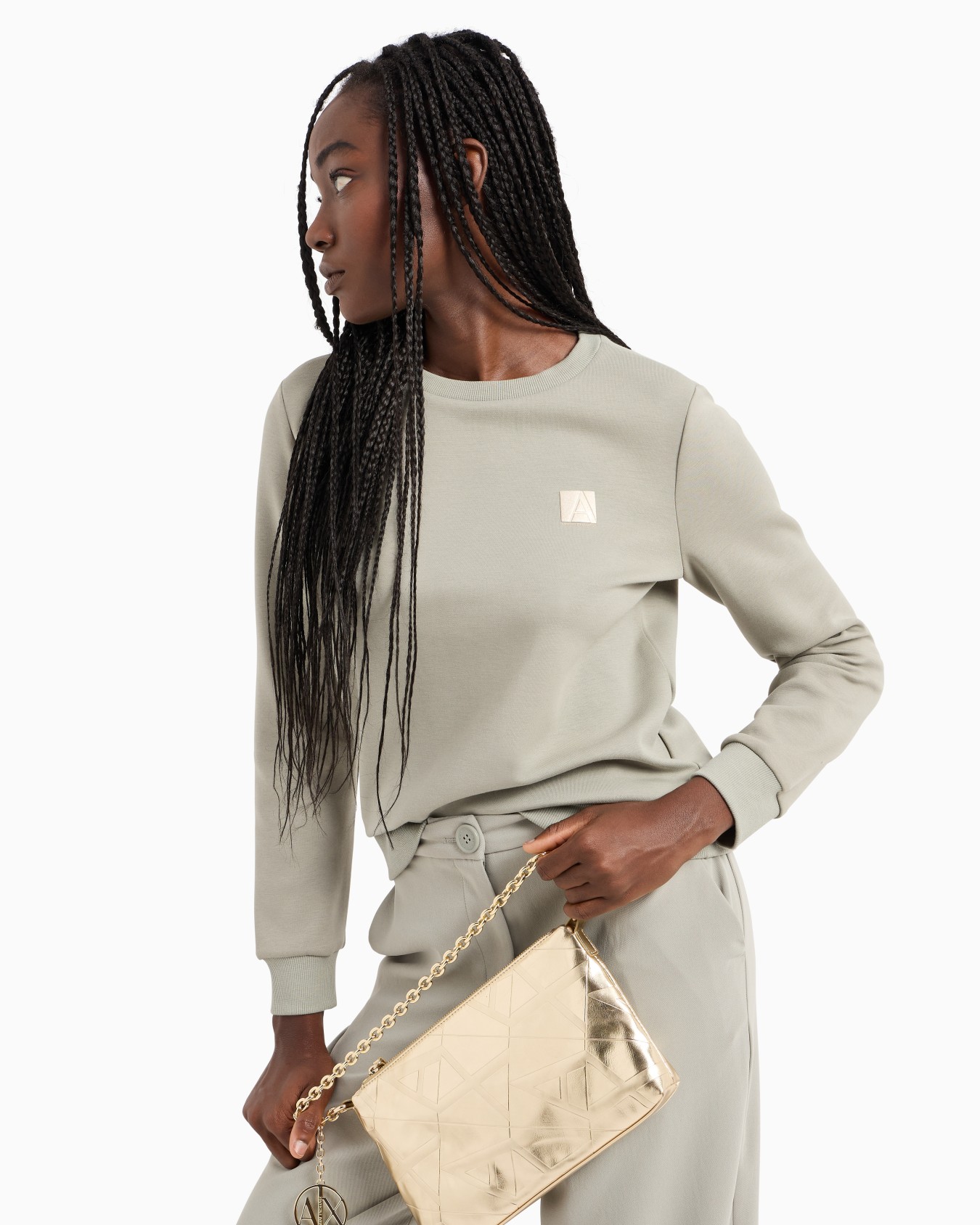 French terry sweatshirt Slide 4