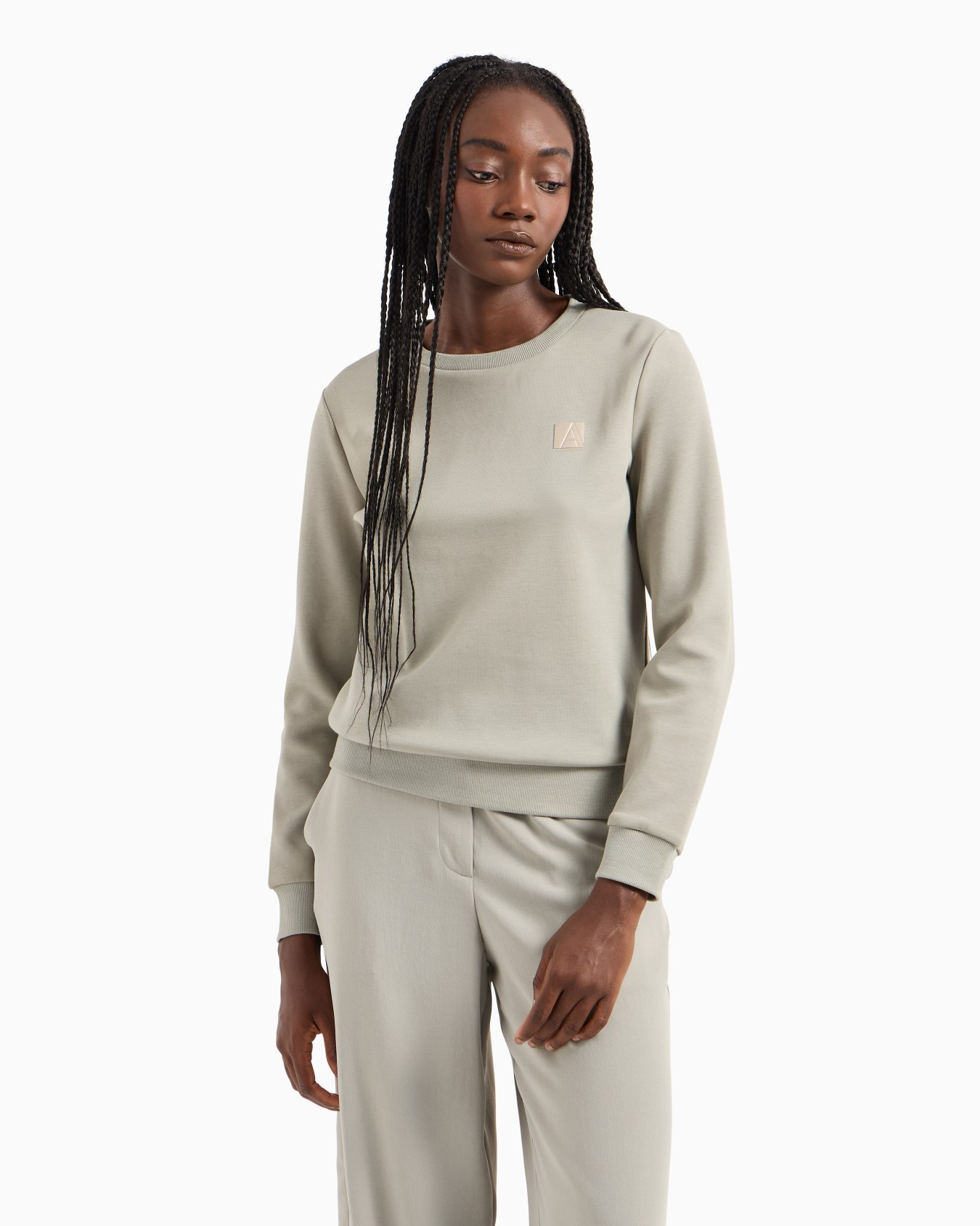 French terry sweatshirt Slide 1