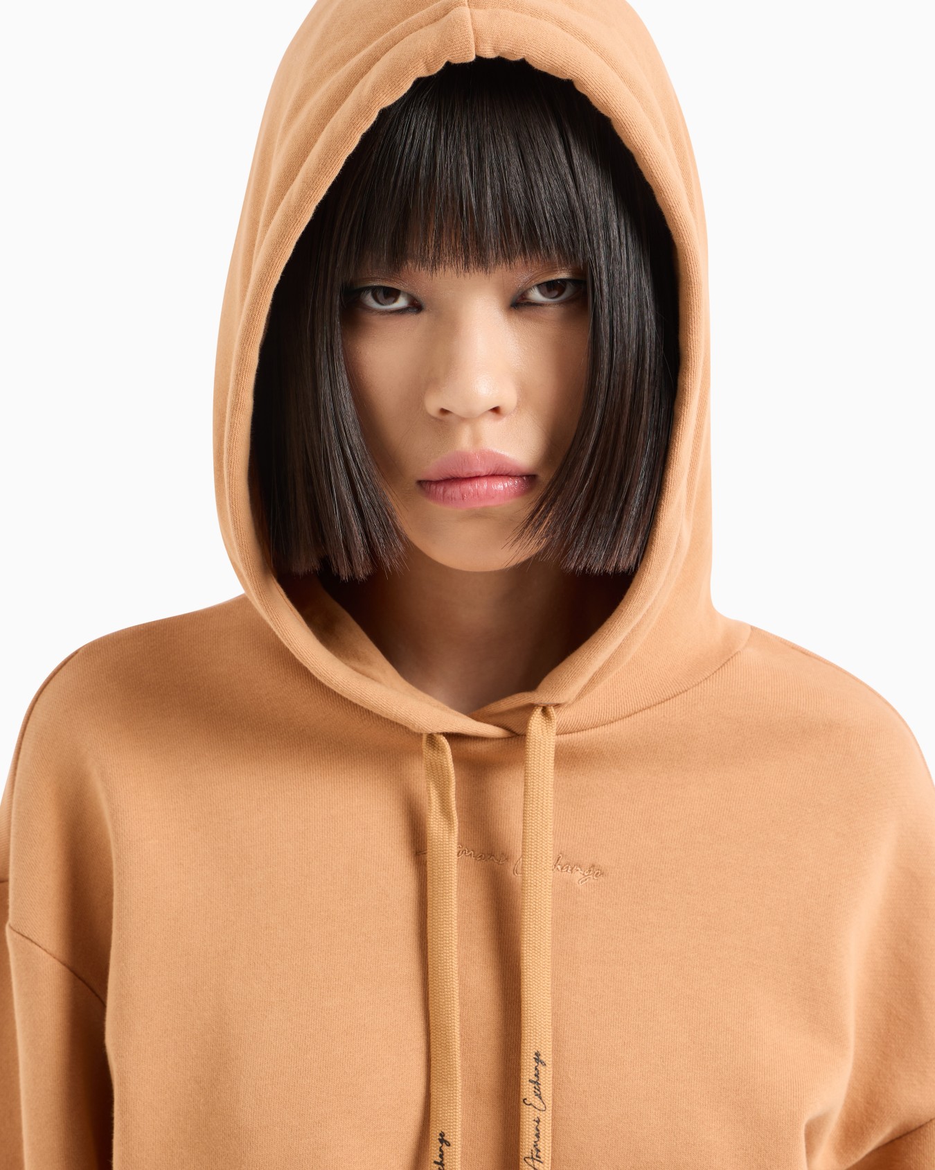 Sudadera corta con capucha de algodón orgánico ASV Diapositiva 4