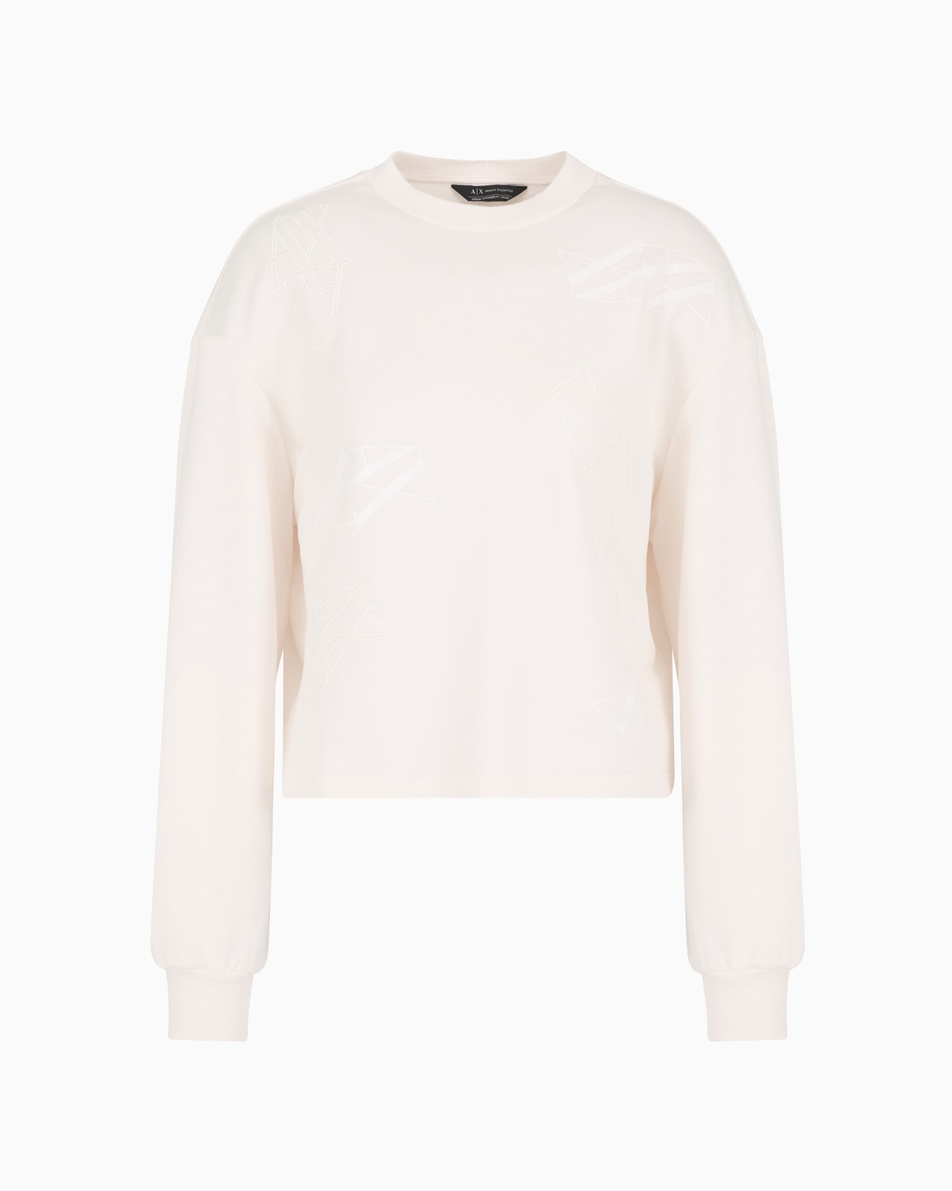 ASV Organic Cotton Monogram Logo Crewneck Sweatshirt Slide 0