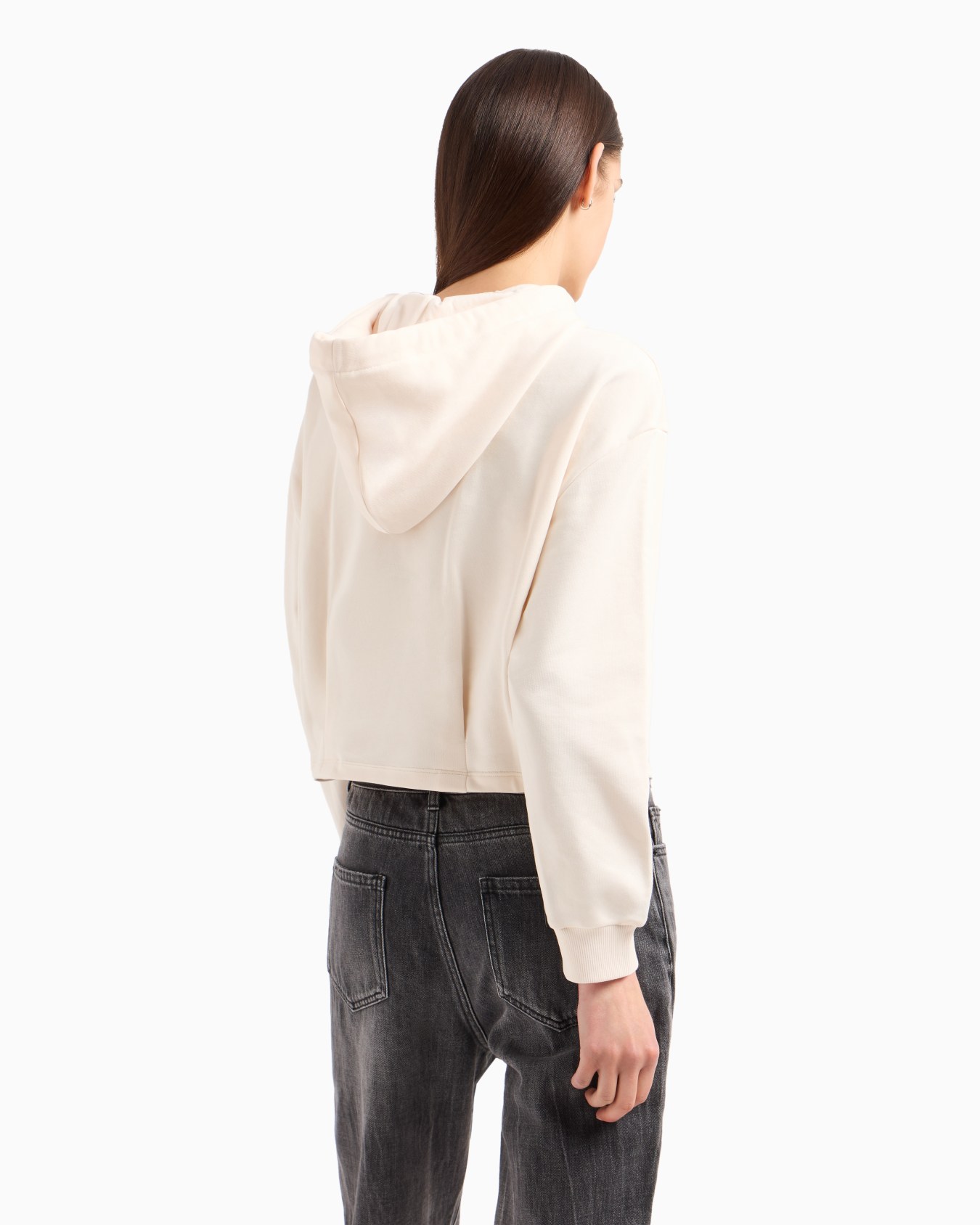 ASV sudadera con capucha y monograma de algodón orgánico Diapositiva 2