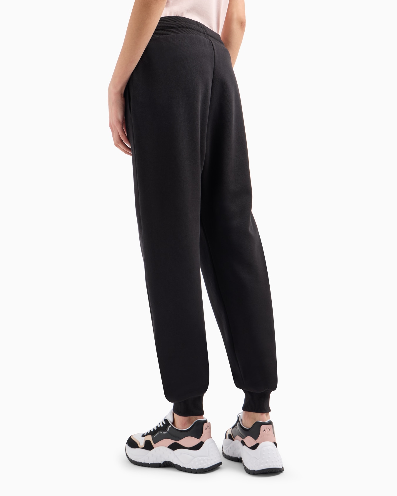 Pantalón jogger corte A de felpa francesa Diapositiva 2