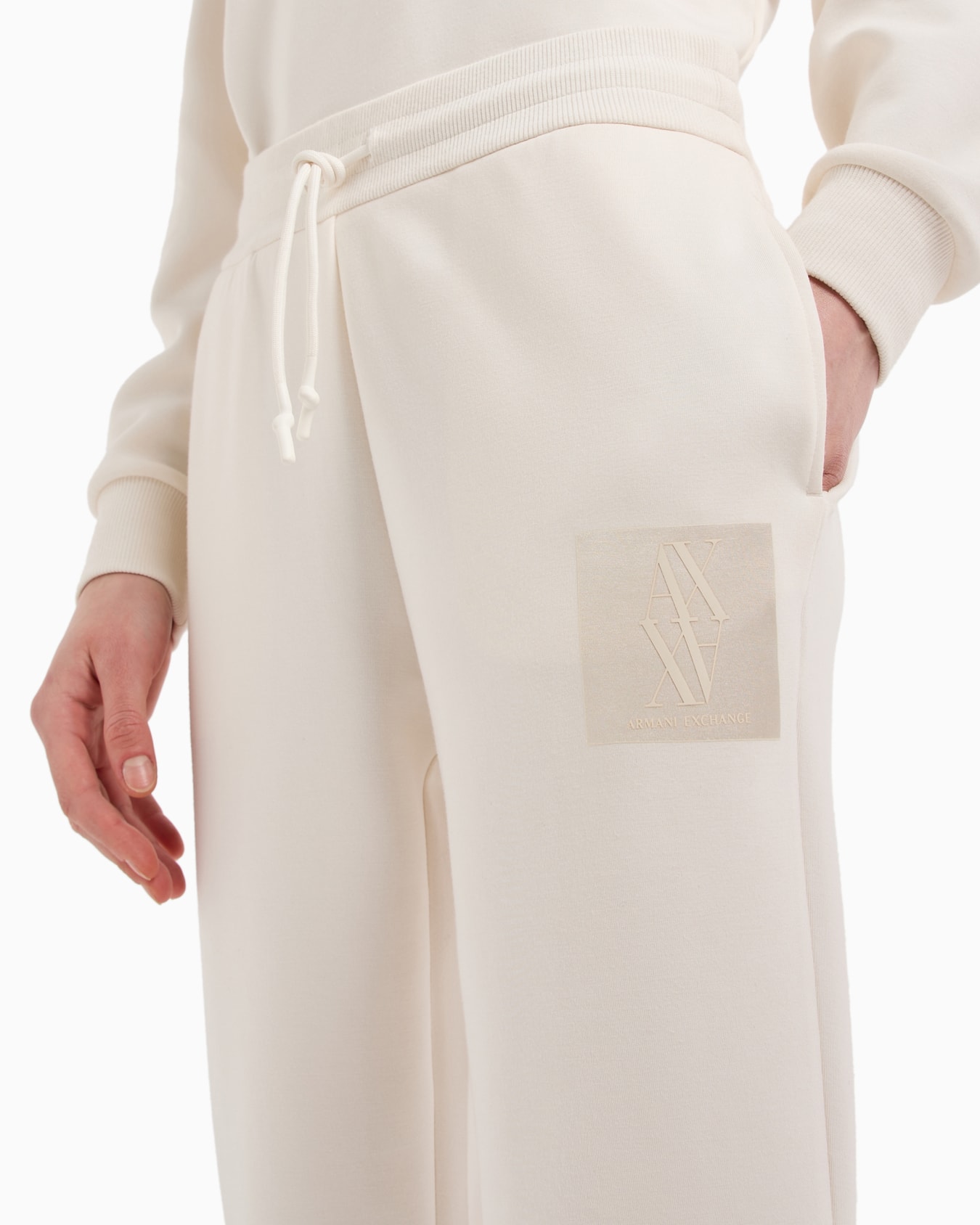 Jogger pants with monogram patch Slide 4