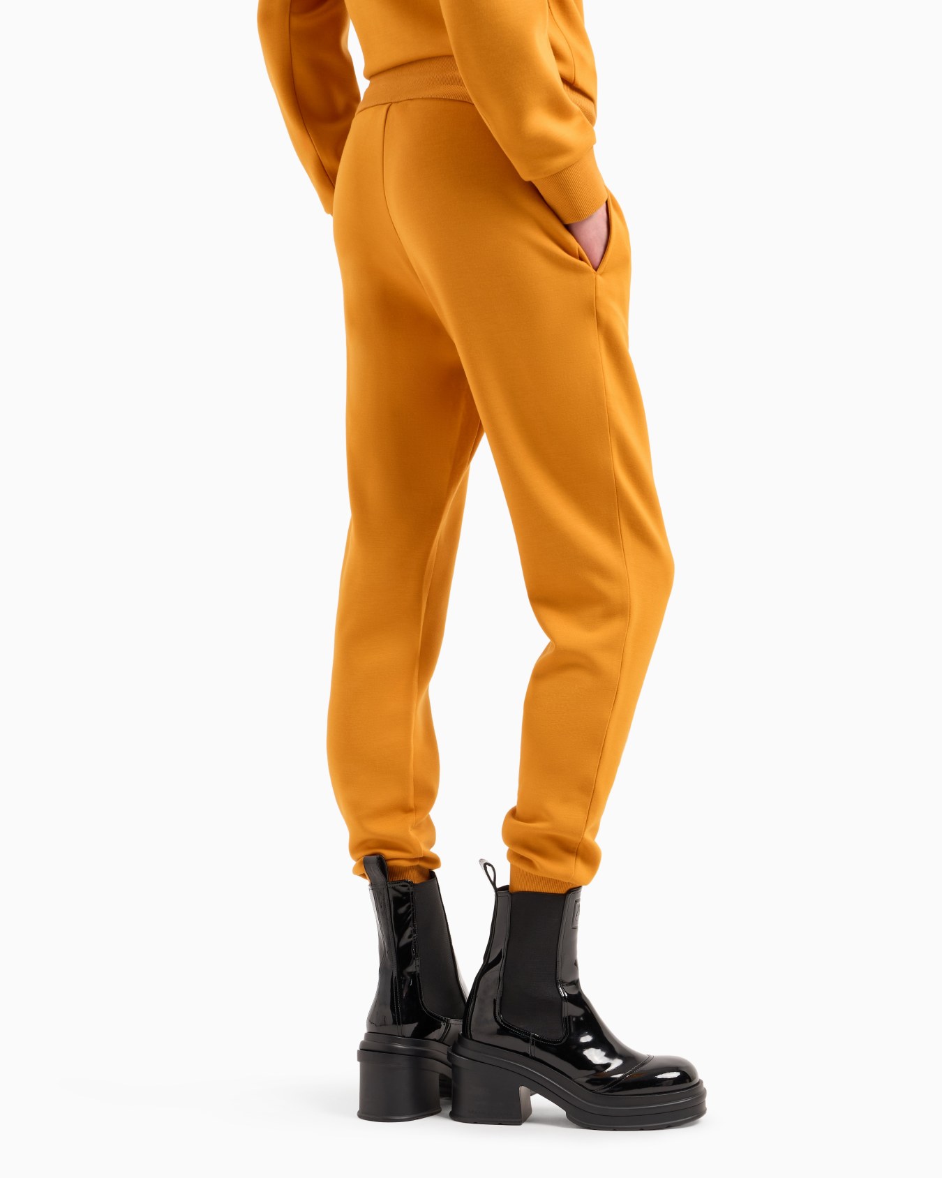 Jogger pants with monogram patch Slide 2