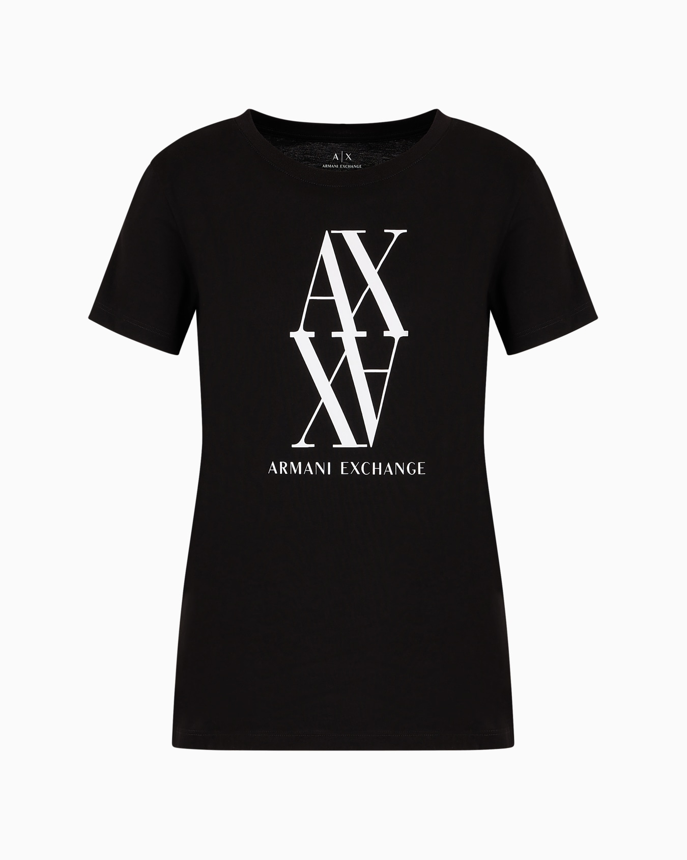 T-shirt coupe classique en jersey de coton avec monogramme Diapositive 0