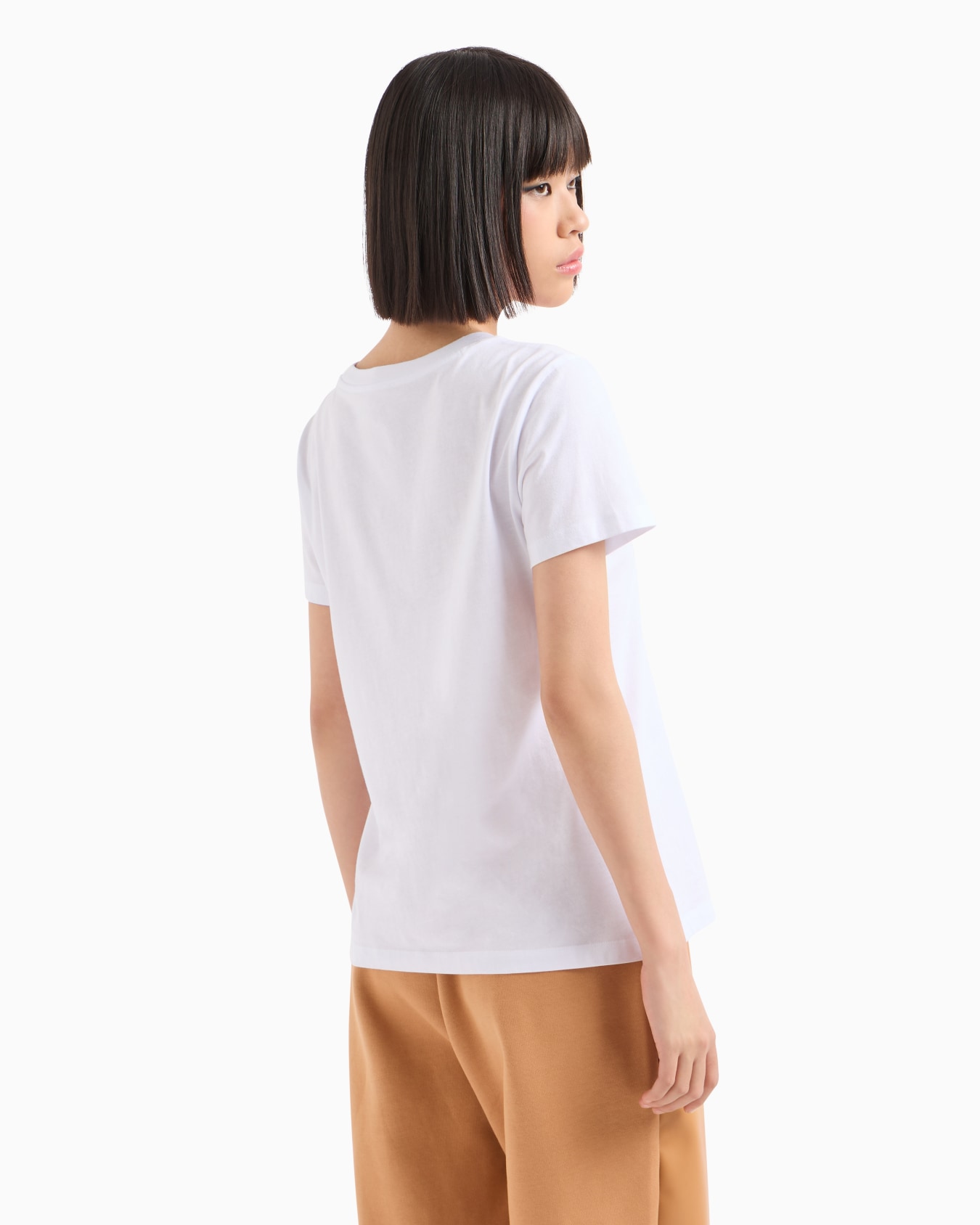 Regular fit T-shirt with ASV fabric stencil print Slide 2