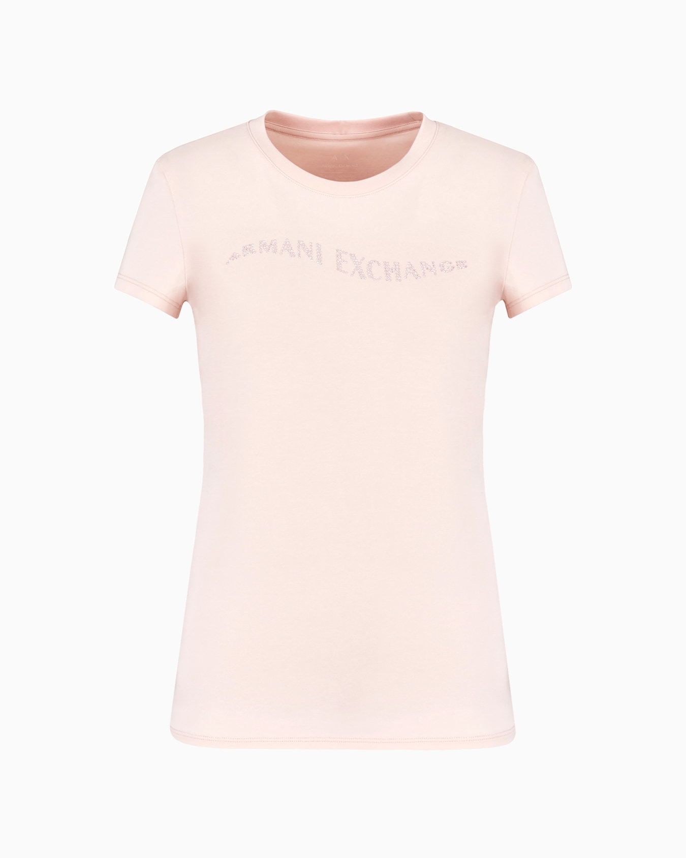 Slim fit T-shirt with wave logo Slide 0
