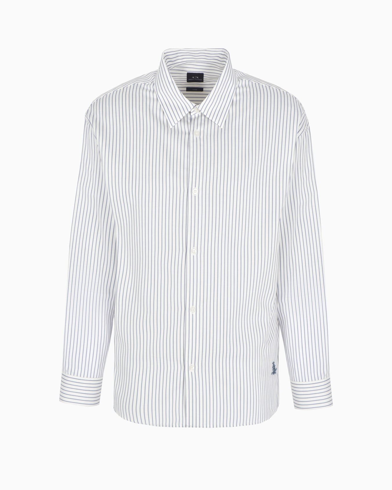 Camisa regular fit de algodón dobby Diapositiva 0