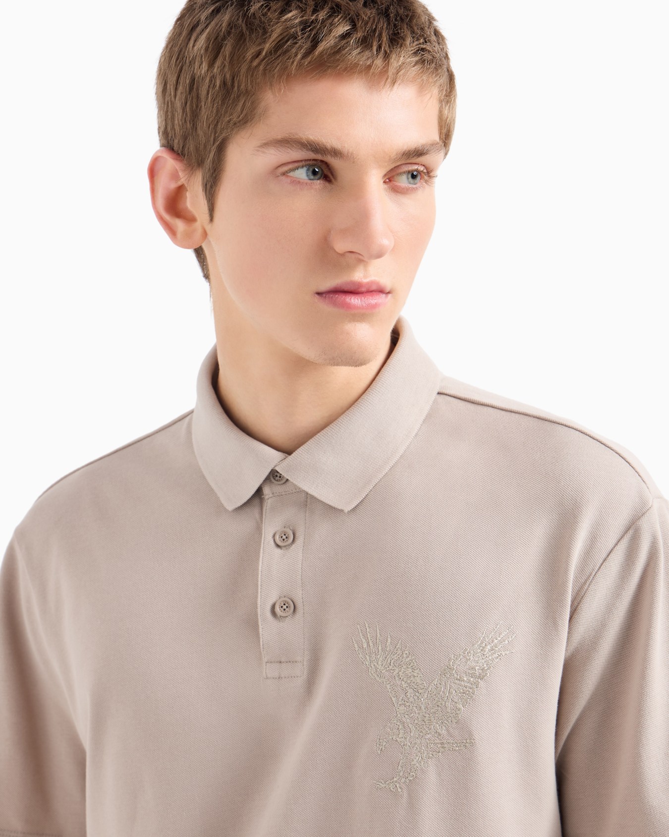 Poloshirt mit normaler Passform aus ASV-Bio-Baumwolle Folie 4