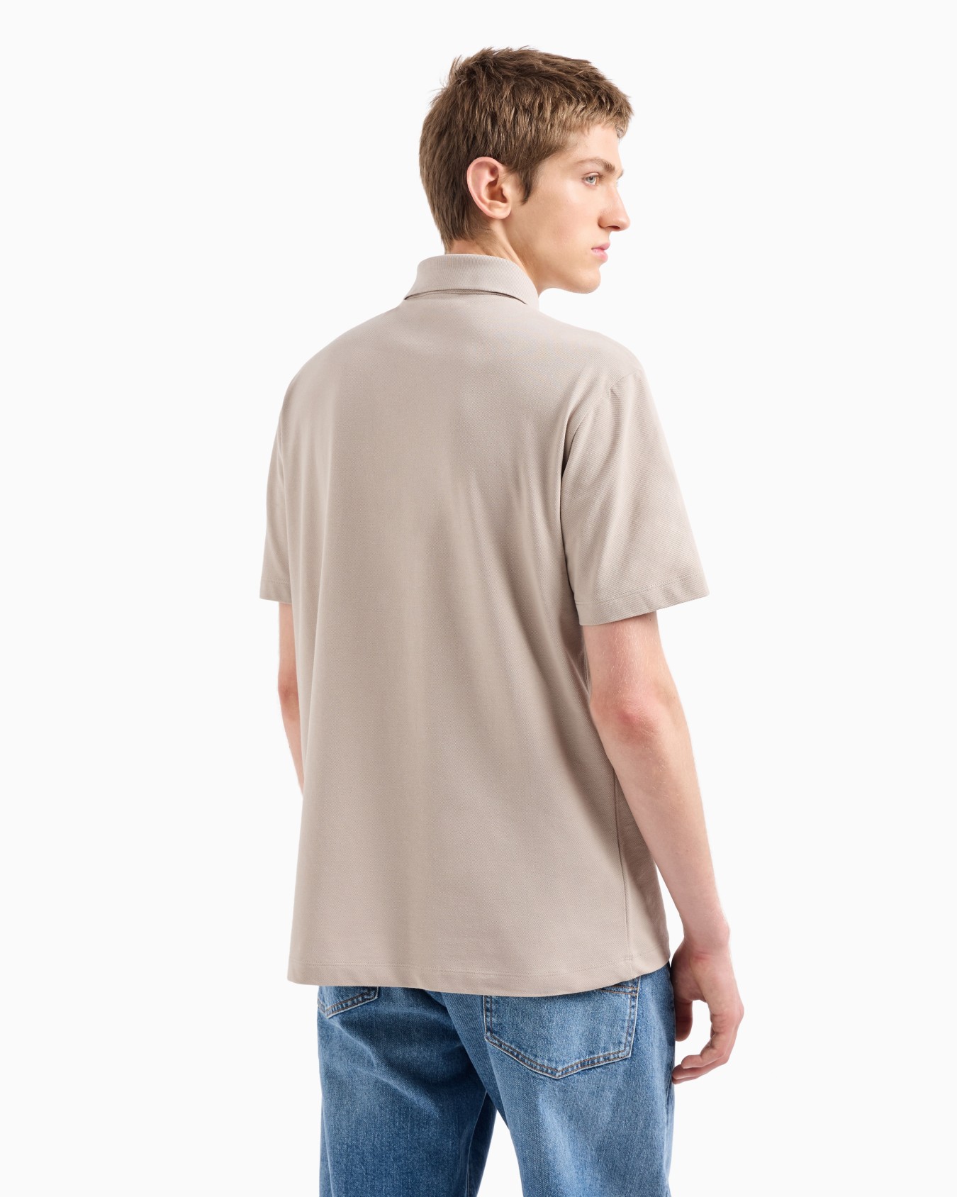 Poloshirt mit normaler Passform aus ASV-Bio-Baumwolle Folie 2