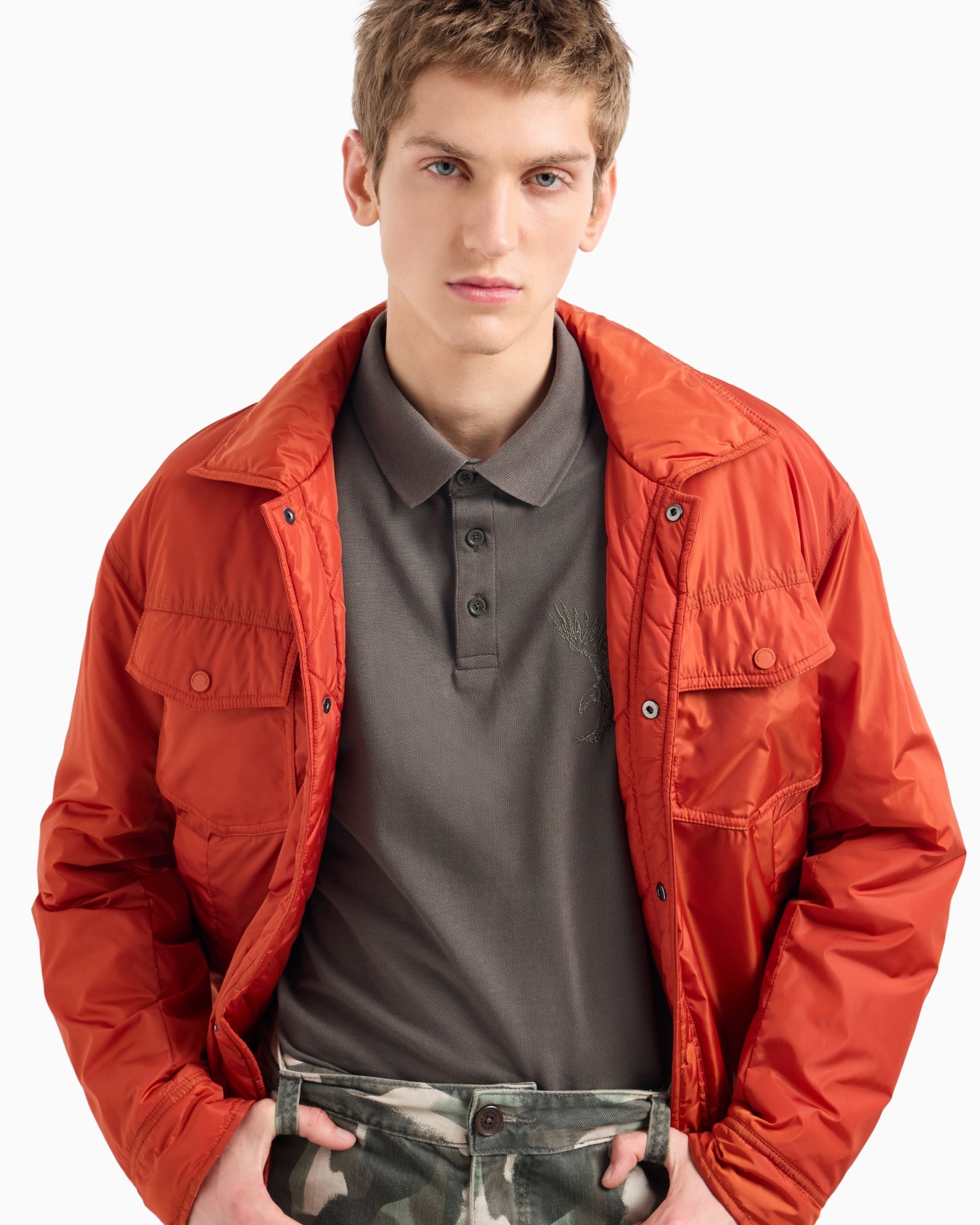 Polo coupe classique en coton biologique ASV Diapositive 4