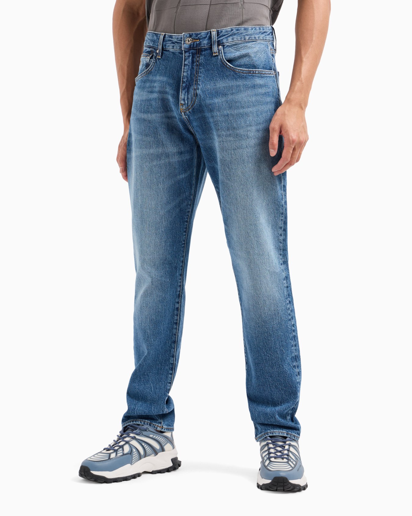 J13 slim fit jeans in indigo denim Slide 1