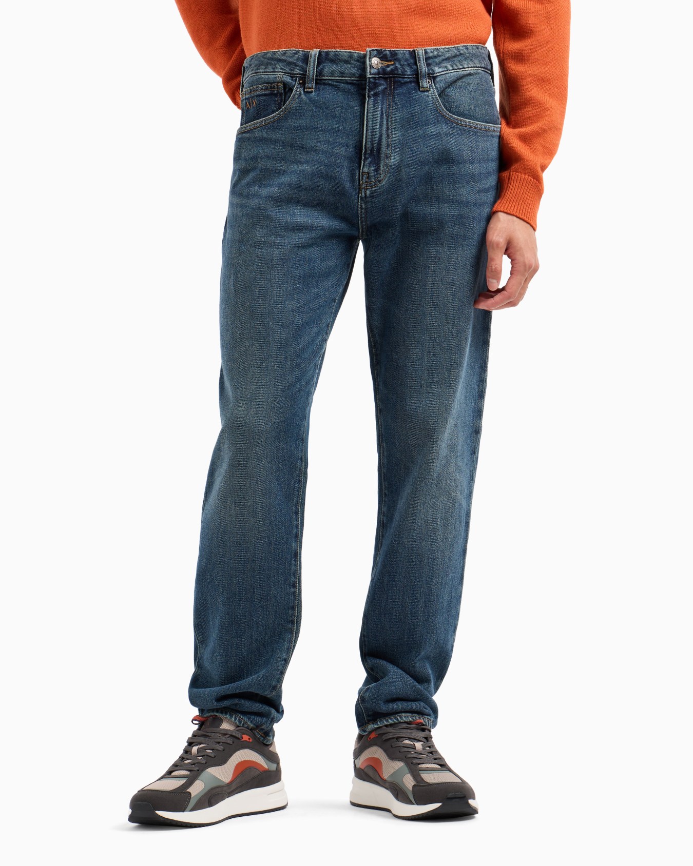 J13 slim fit jeans in indigo denim Slide 1