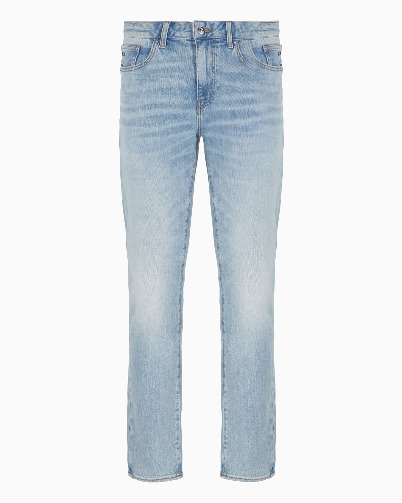 Vaqueros pitillo J14 en denim lavado Diapositiva 0