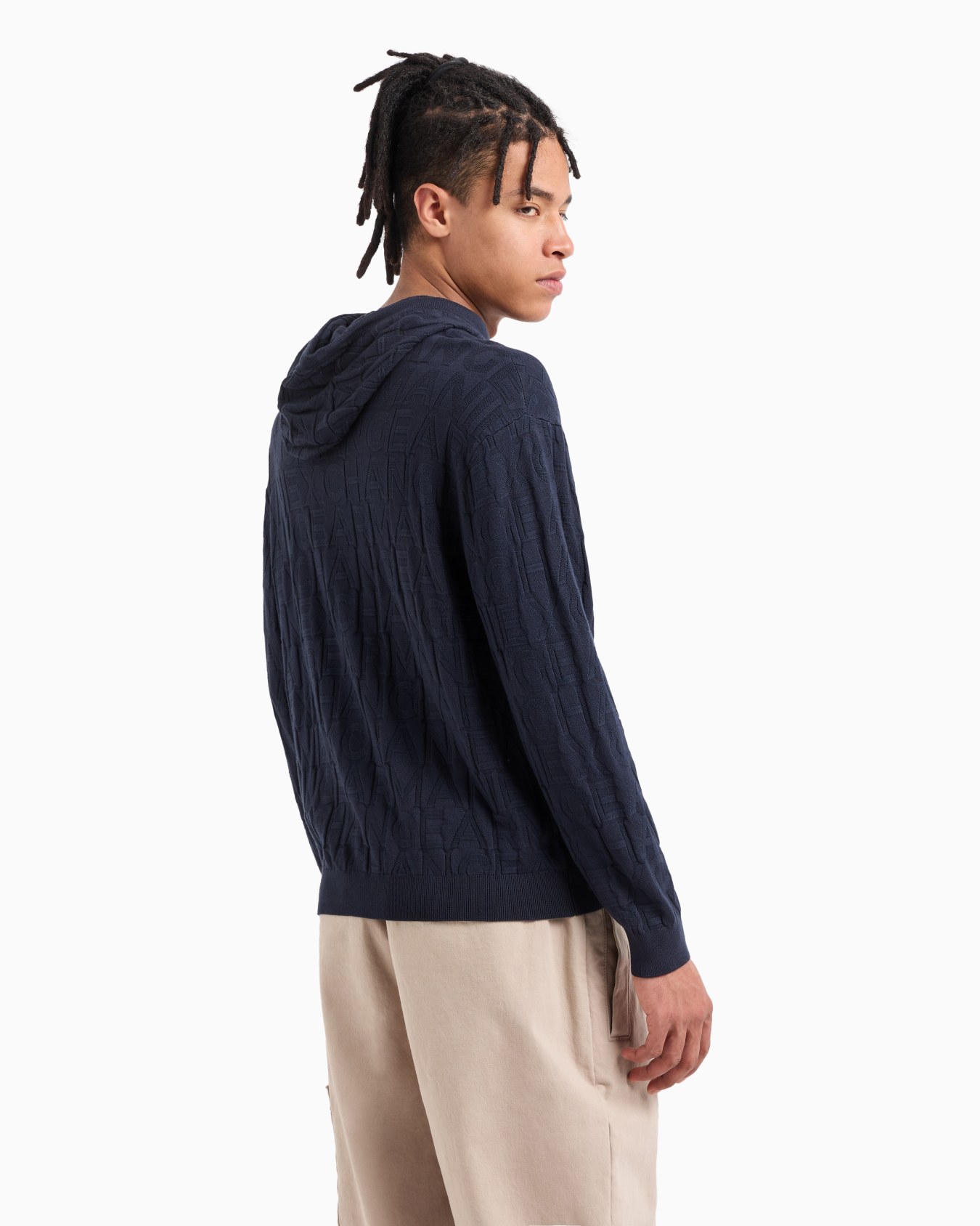 ASV Fabric Button Up Hooded Sweater Slide 2