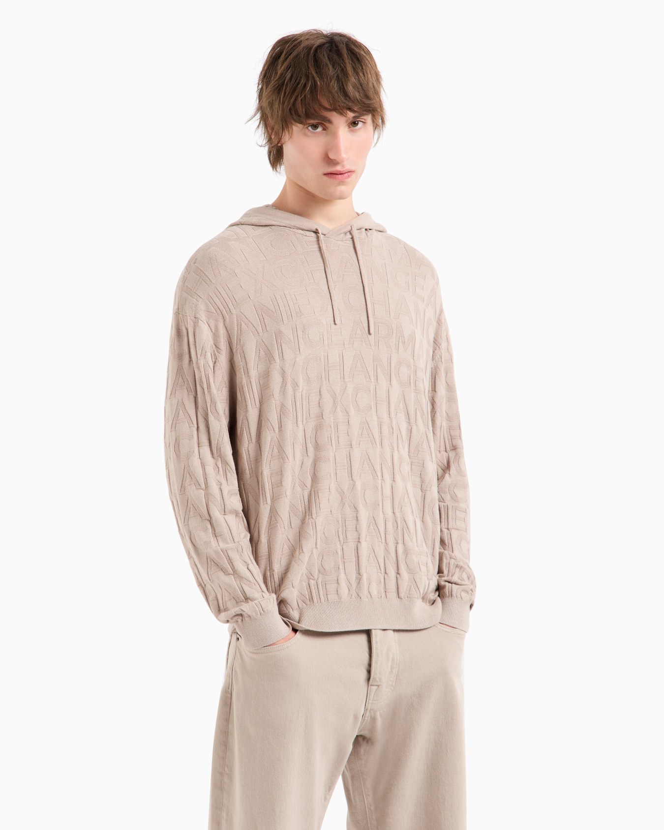 ASV Fabric Button Up Hooded Sweater Slide 1