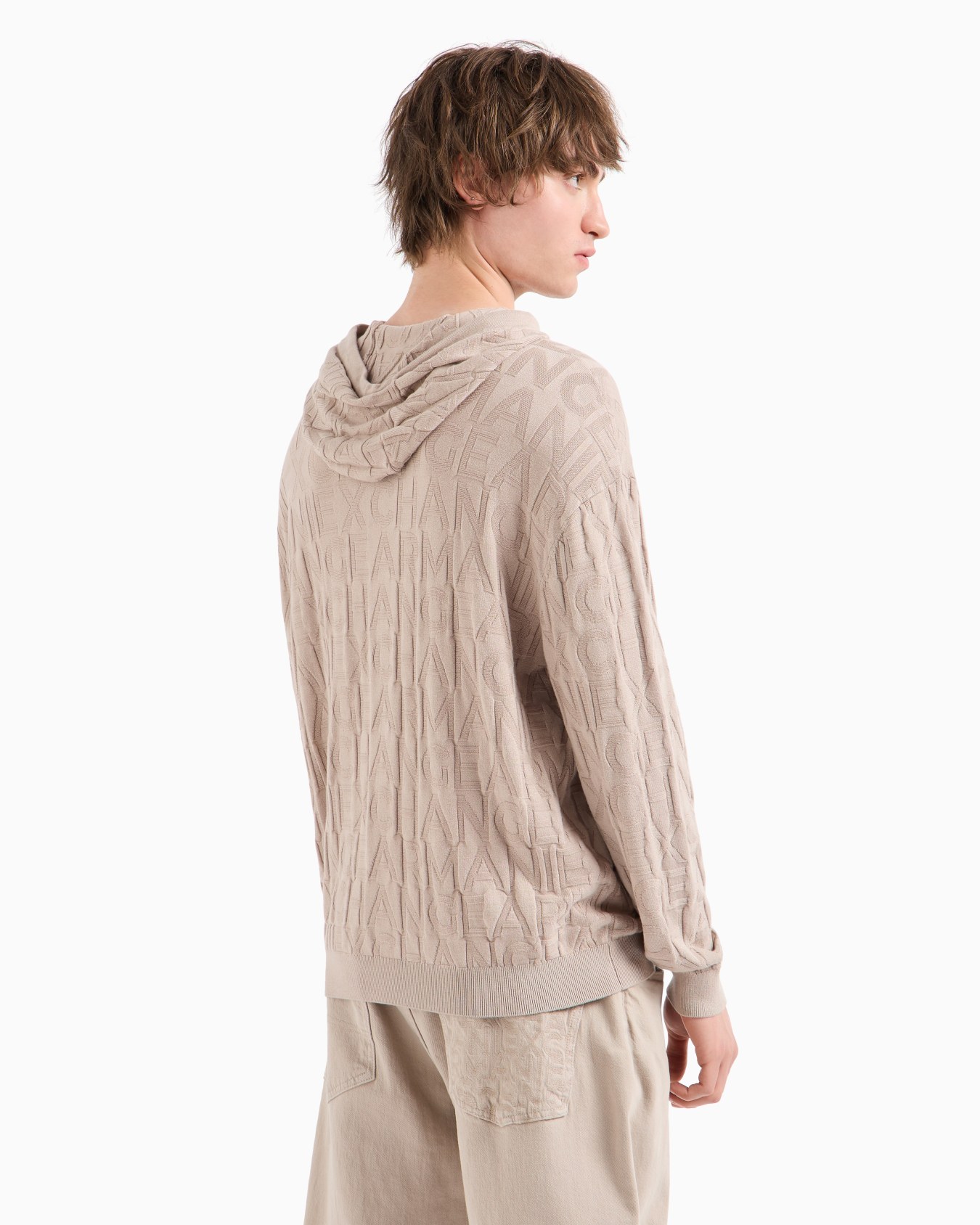 ASV Fabric Button Up Hooded Sweater Slide 2