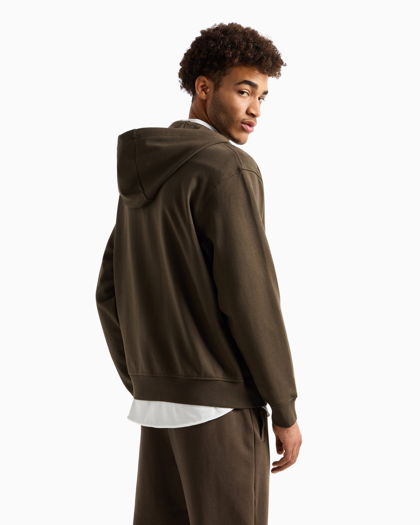 ASV Organic Cotton Embroidered Eagle Zip-Up Hoodie Slide 2