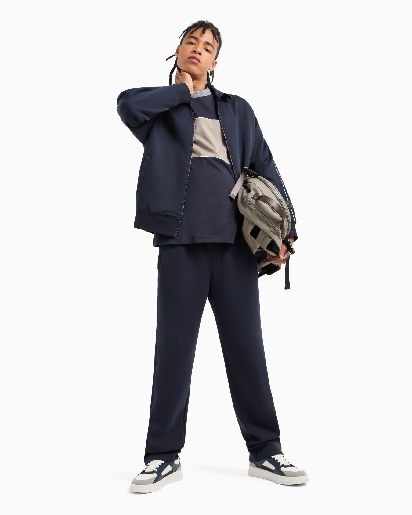 French terry sweatshirt Slide 3