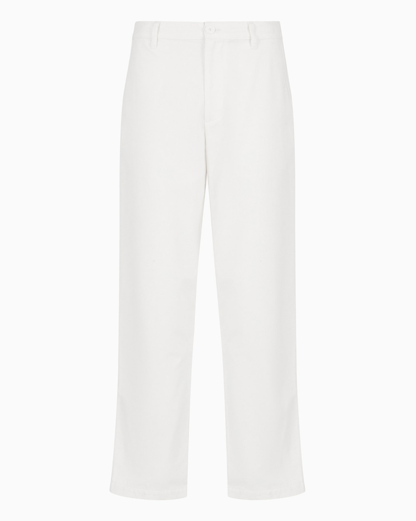 Cotton poplin chino trousers Slide 0