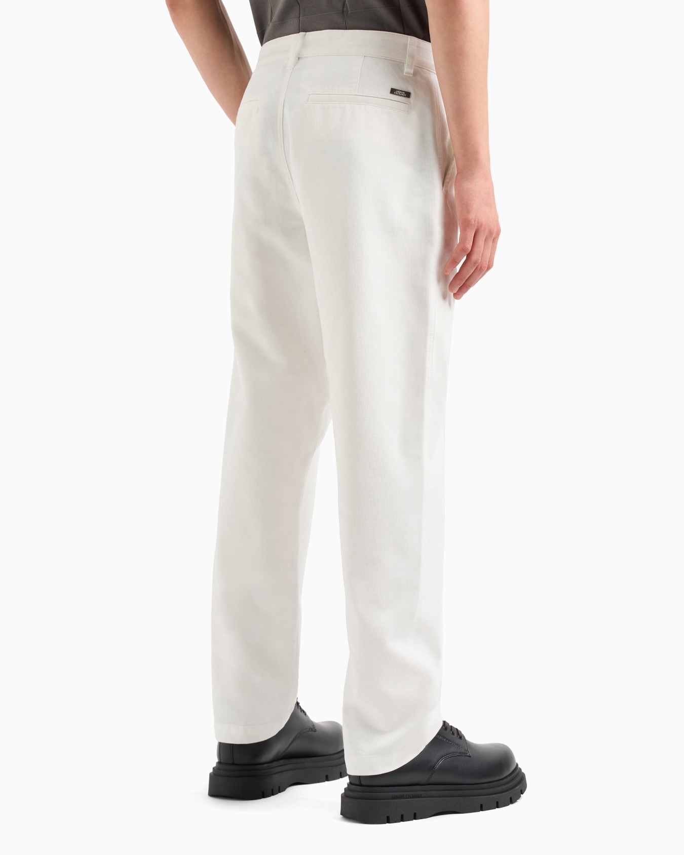 Cotton poplin chino trousers Slide 2