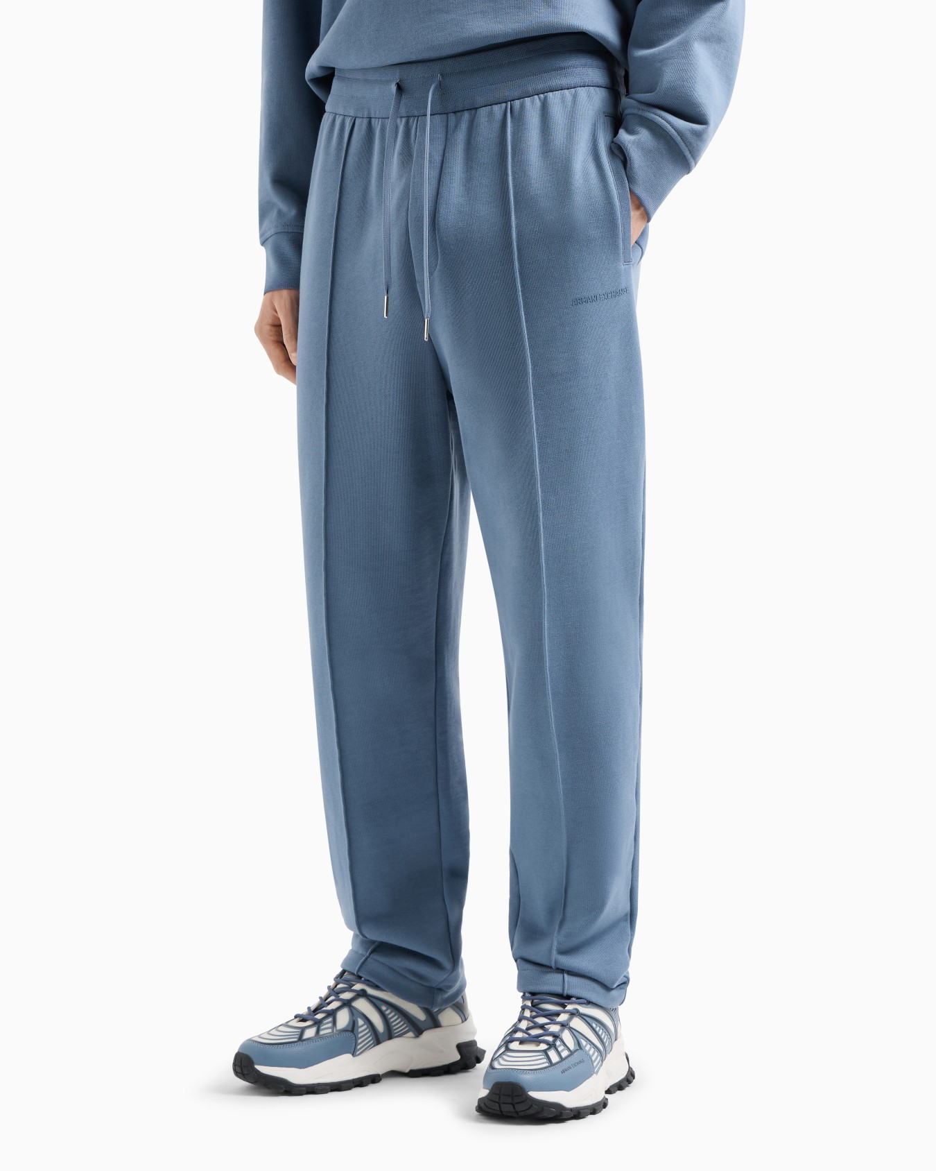 Pantalon jogger en French Terry de coton  Diapositive 1