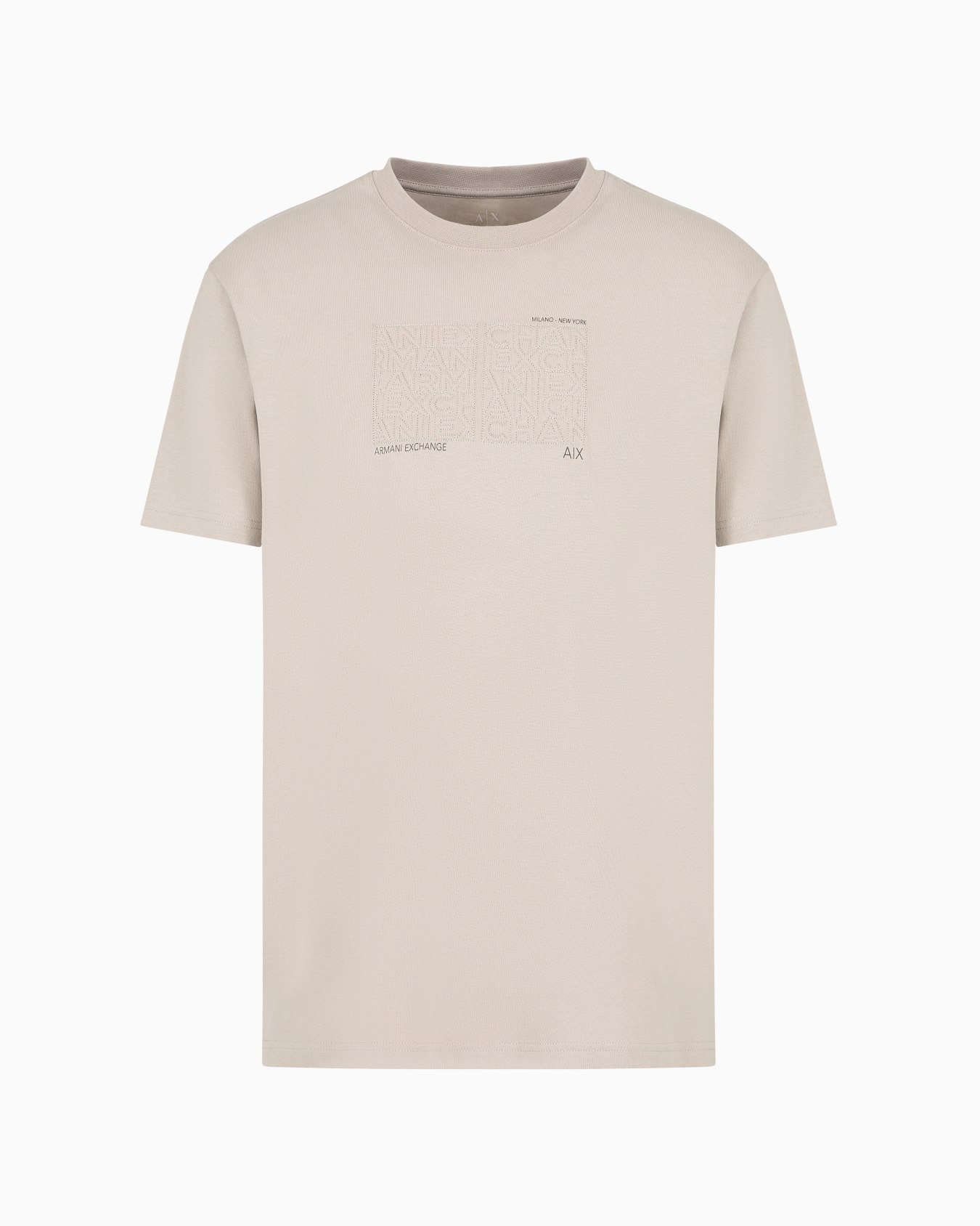 ASV organic cotton regular fit T-shirt with embroidered lettering Slide 0