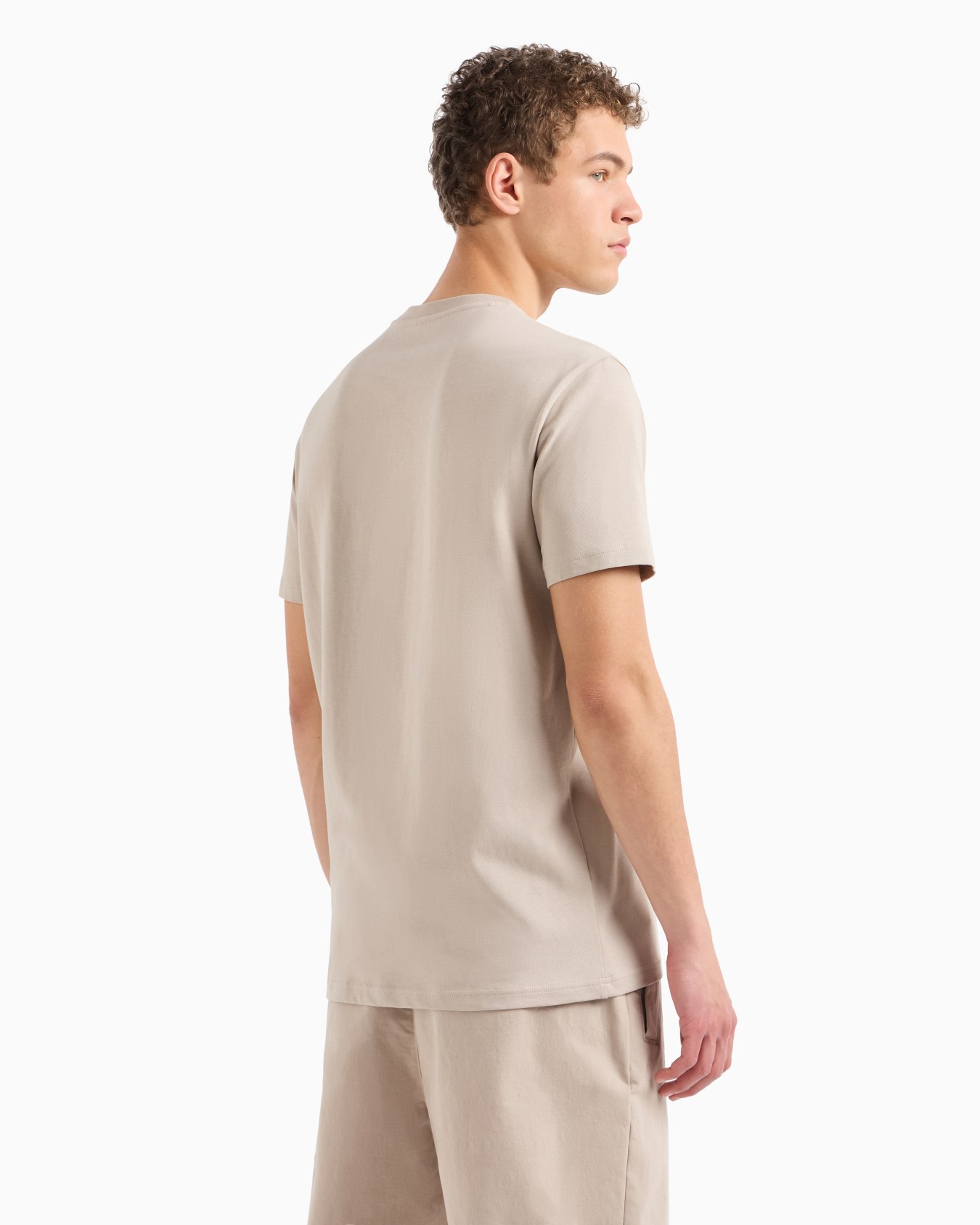 ASV organic cotton regular fit T-shirt with embroidered lettering Slide 2