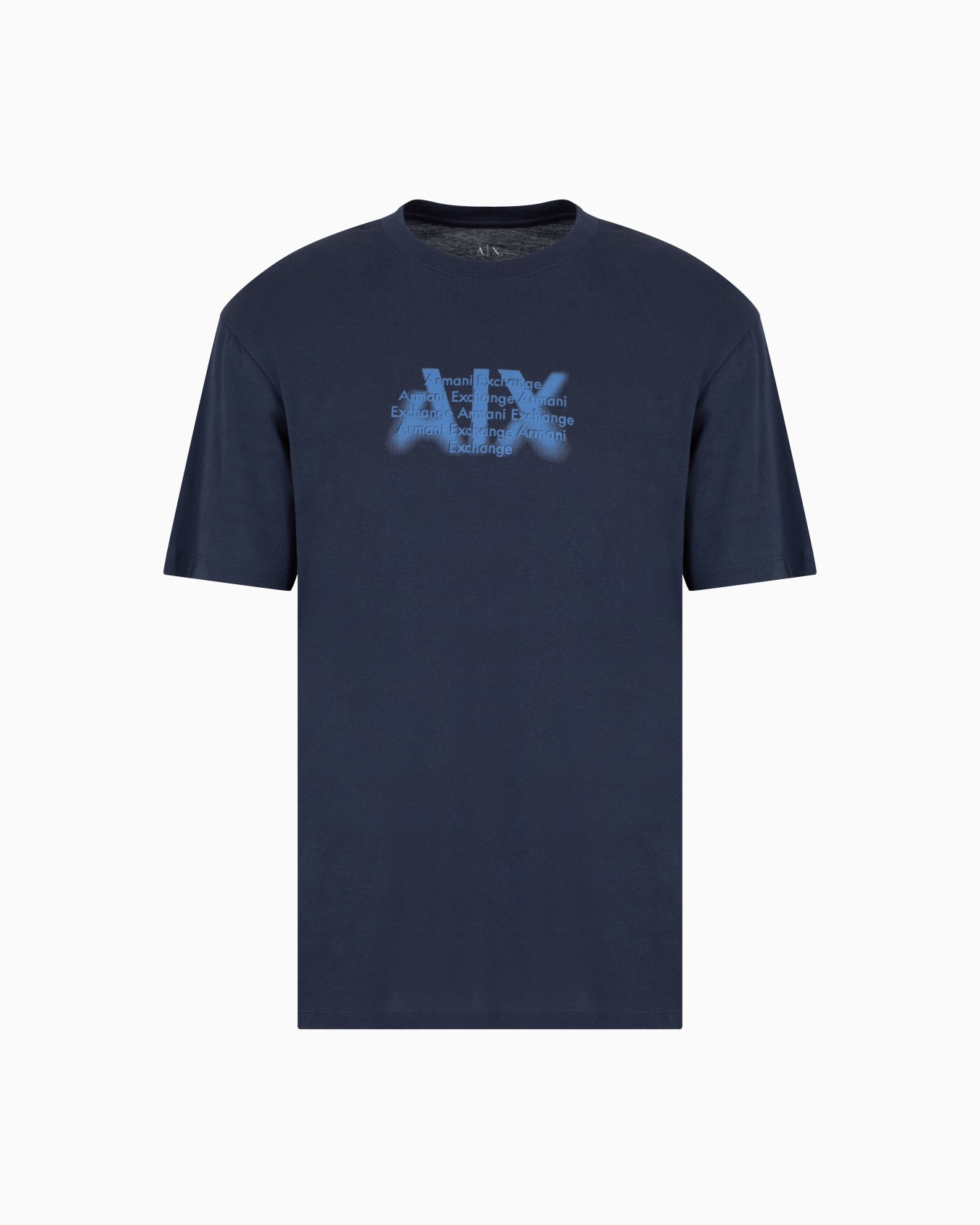 Regular fit T-shirt with urban military logo in ASV cotton Slide 0