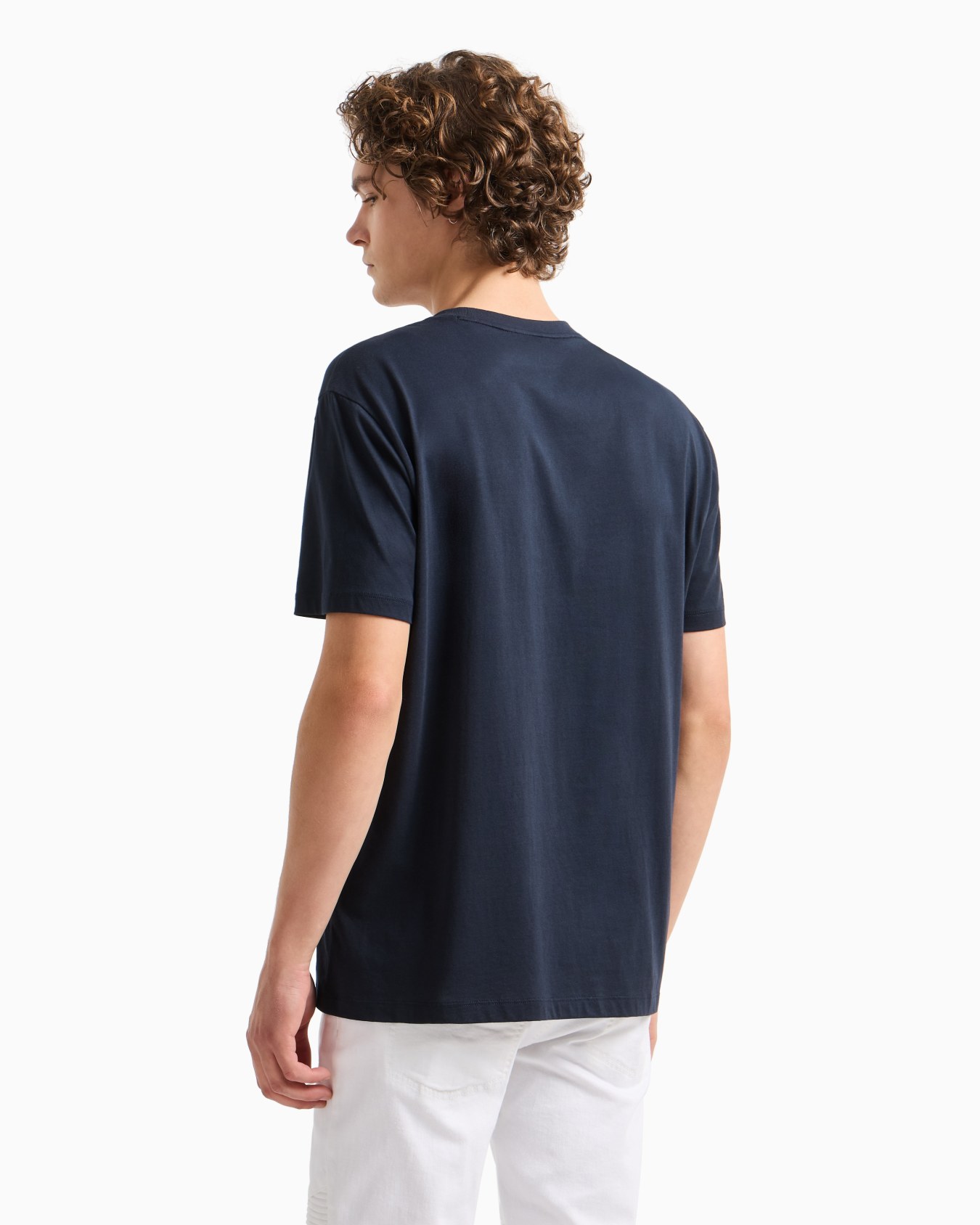 Regular fit T-shirt with urban military logo in ASV cotton Slide 2