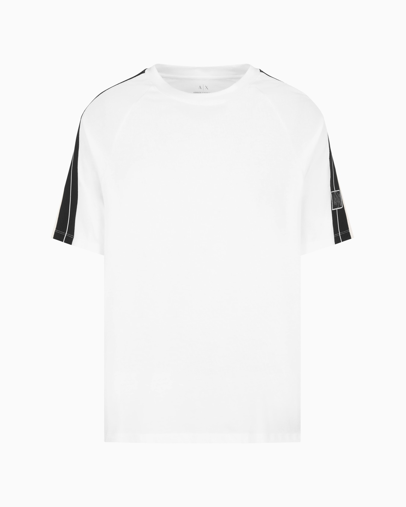 Camiseta con bandas en las mangas de algodón ASV Diapositiva 0