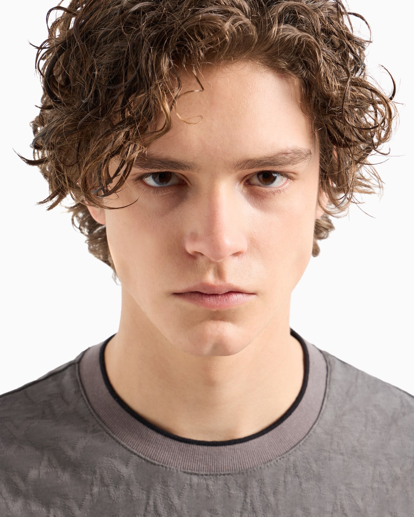 ASV Regular Fit T-Shirt with Contrast Crew Neck Slide 4