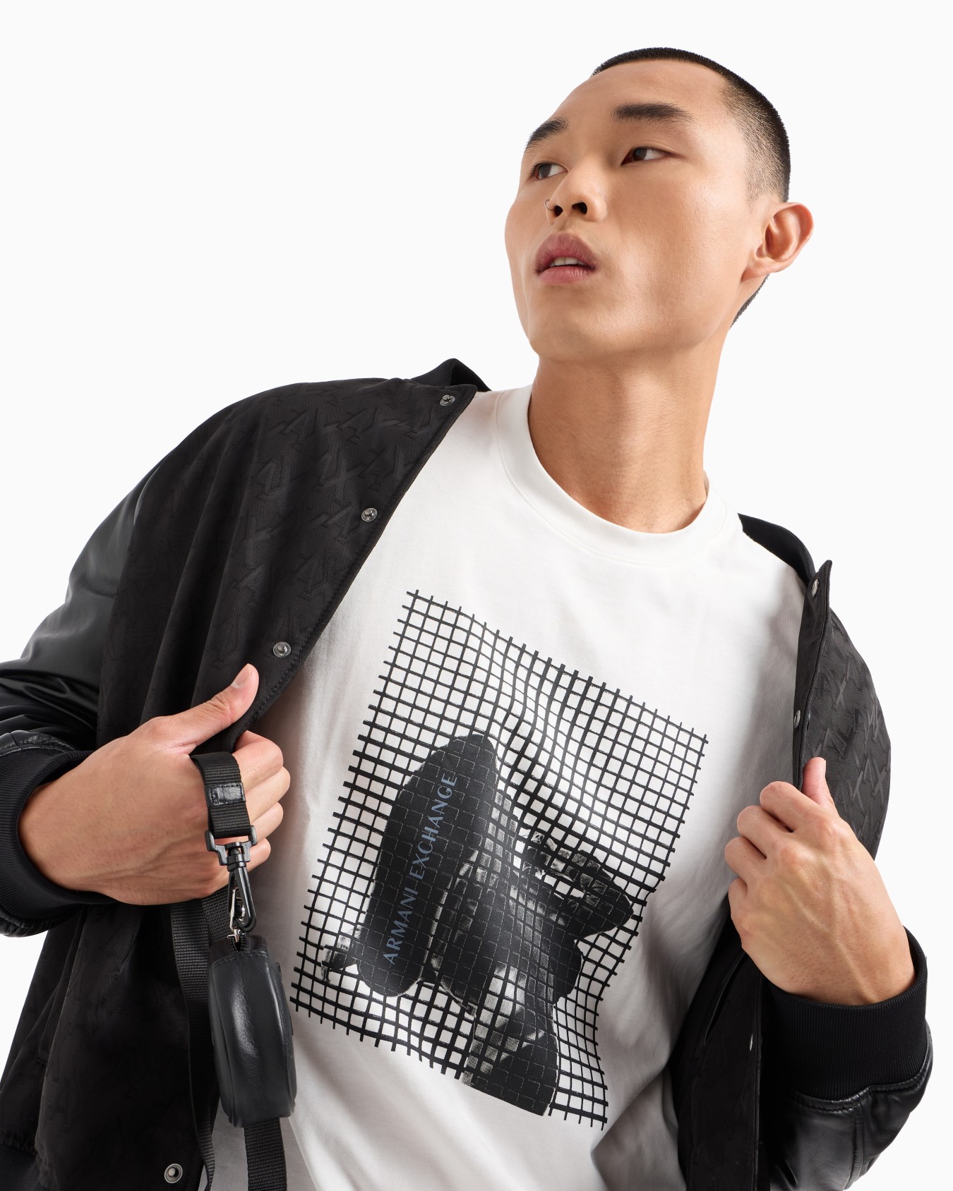 Regular fit heavy cotton T-shirt with ASV photo print Slide 4