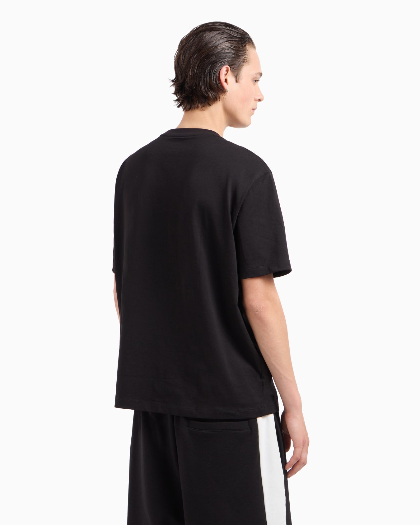 Regular fit heavy cotton T-shirt with ASV photo print Slide 2
