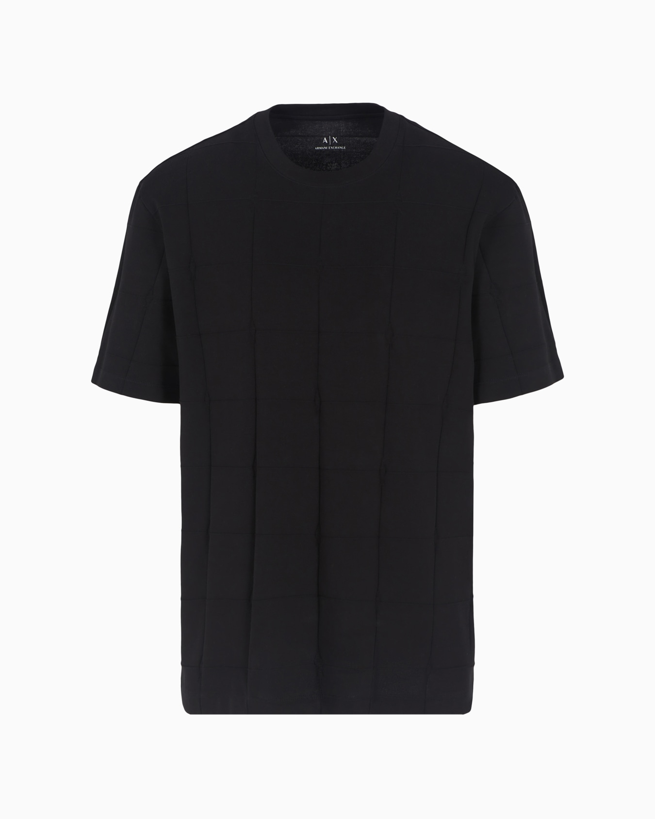 Regular fit ASV ribbed cotton T-shirt Slide 0